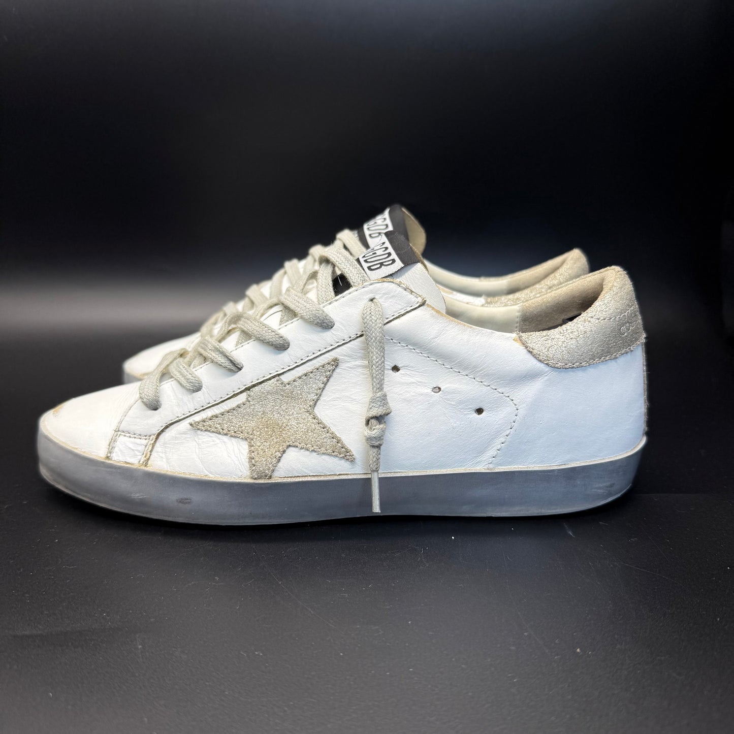 Golden Goose Superstar - Blanc/Argent ◼️