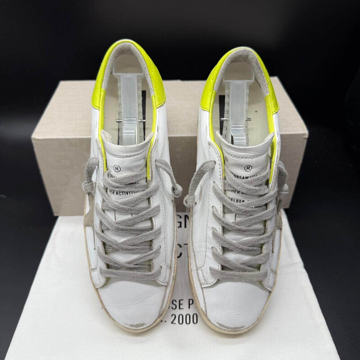 Golden Goose Superstar - Blanc Jaune