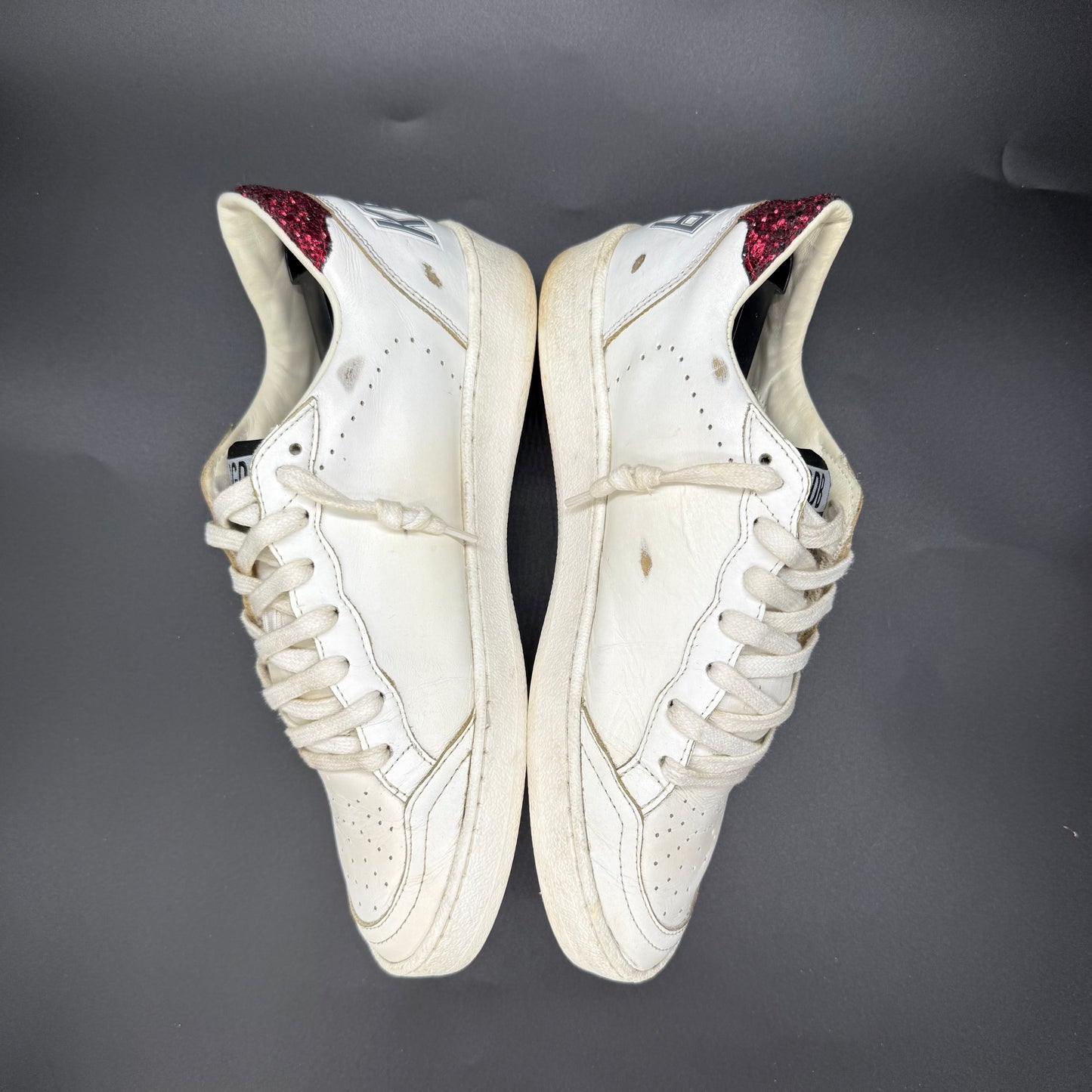 Golden Goose Ballstar - Noir/Blanc/Pailettes ◾️
