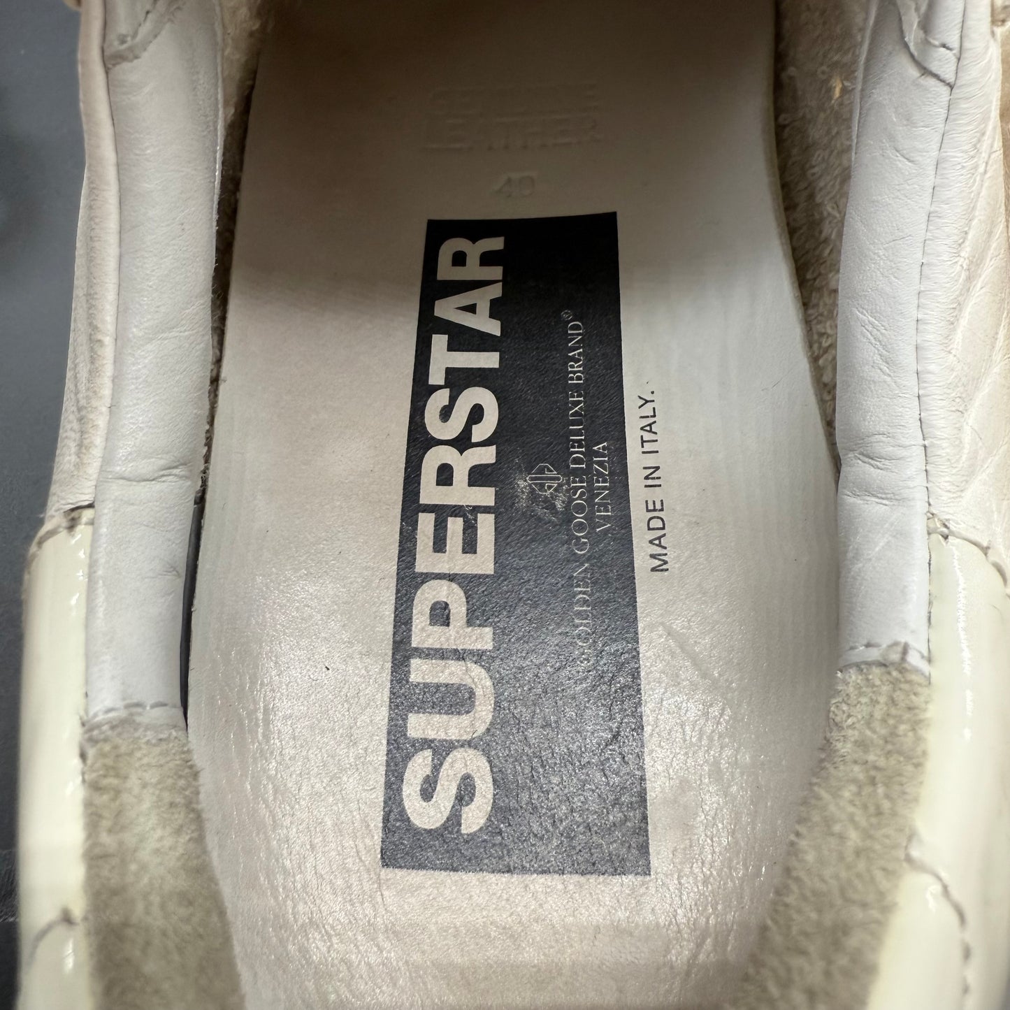 Golden Goose Superstar - Blanc Rose Brillant