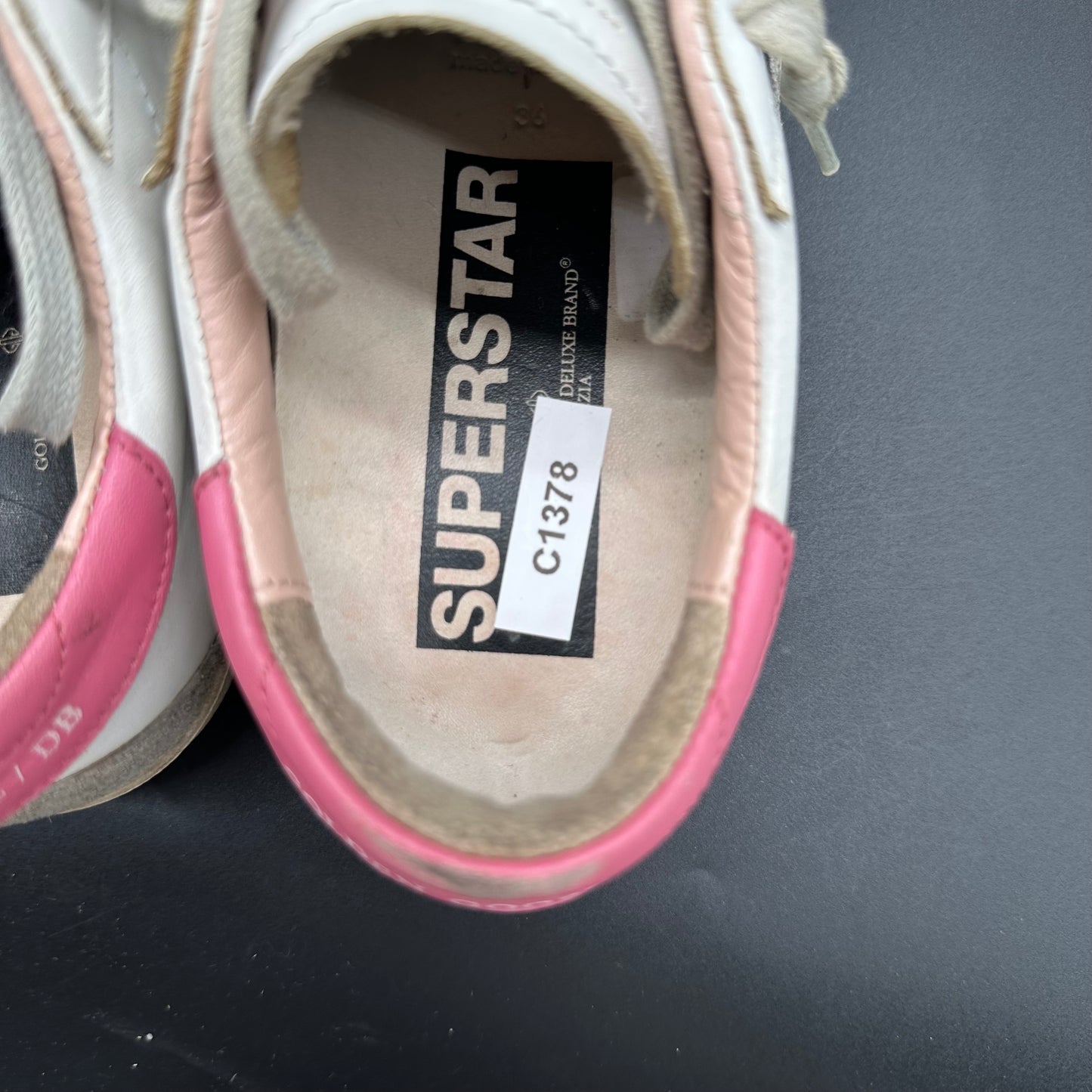 Golden Goose Superstar - Blanc Rose Beige C1378