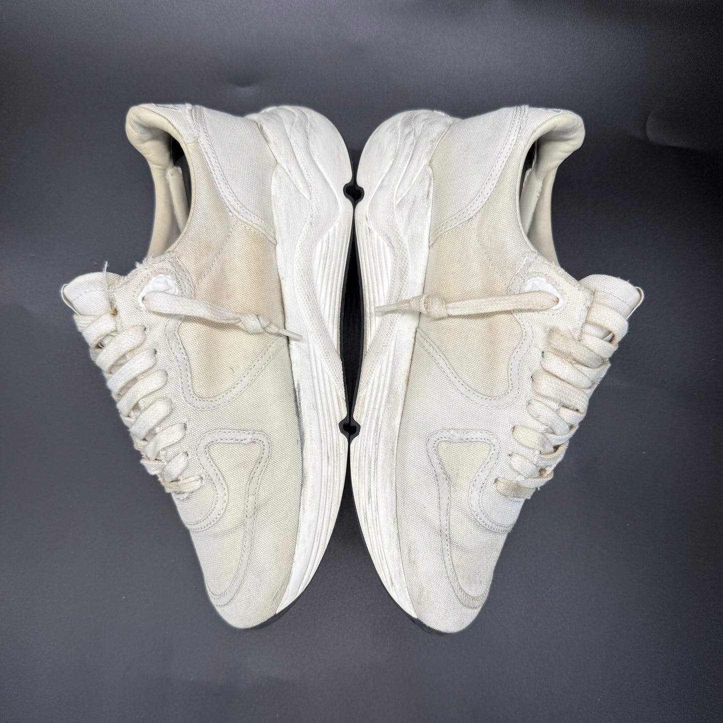 Golden Goose Running - Blanc/Canva ◾️