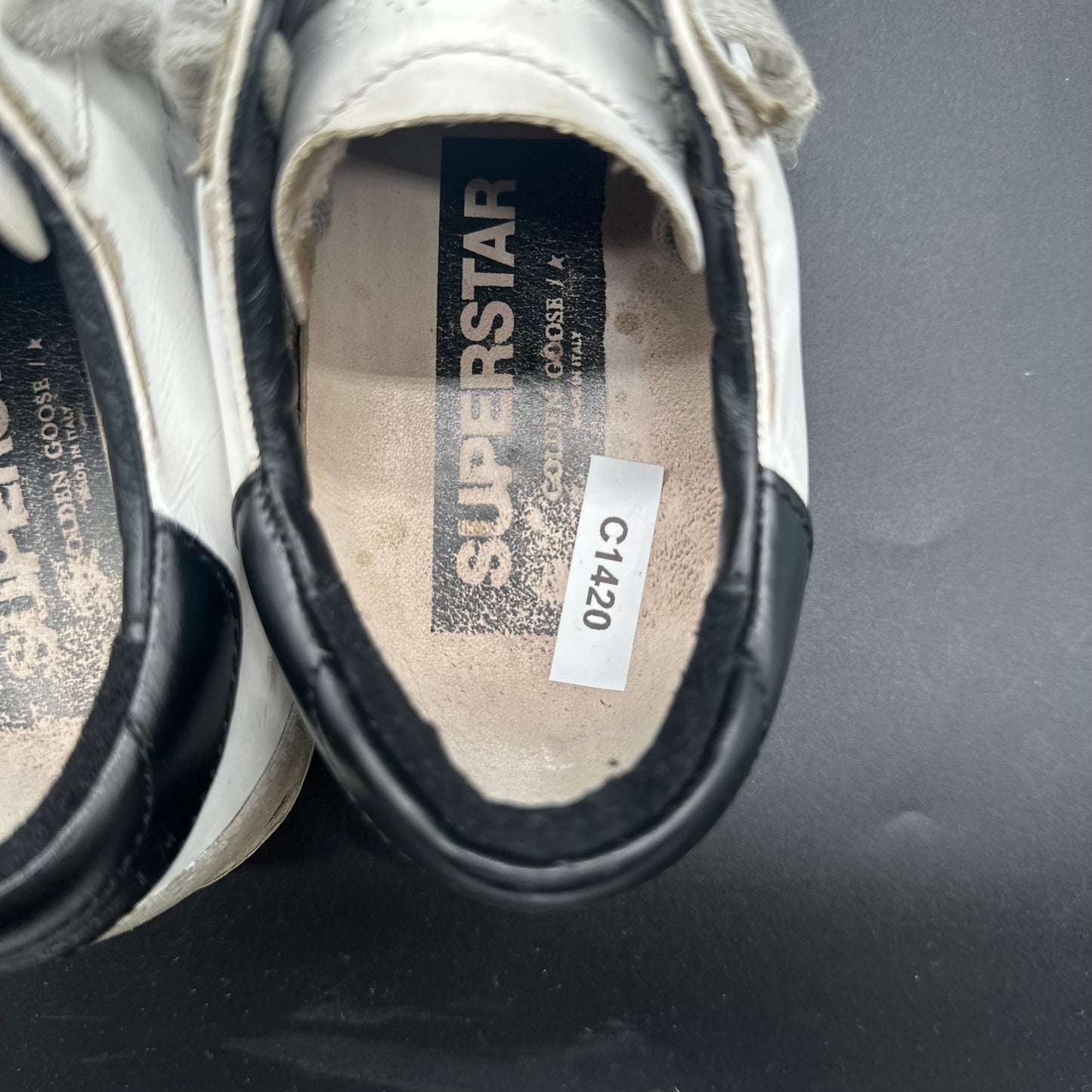 Golden Goose Superstar - Blanc Beige Noir C1420