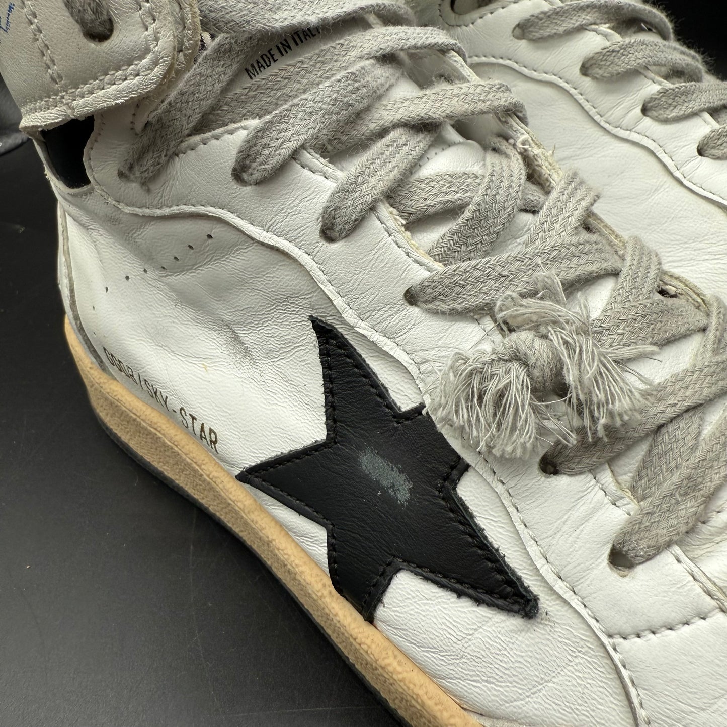 Golden Goose Sky-Star - Blanc Noir
