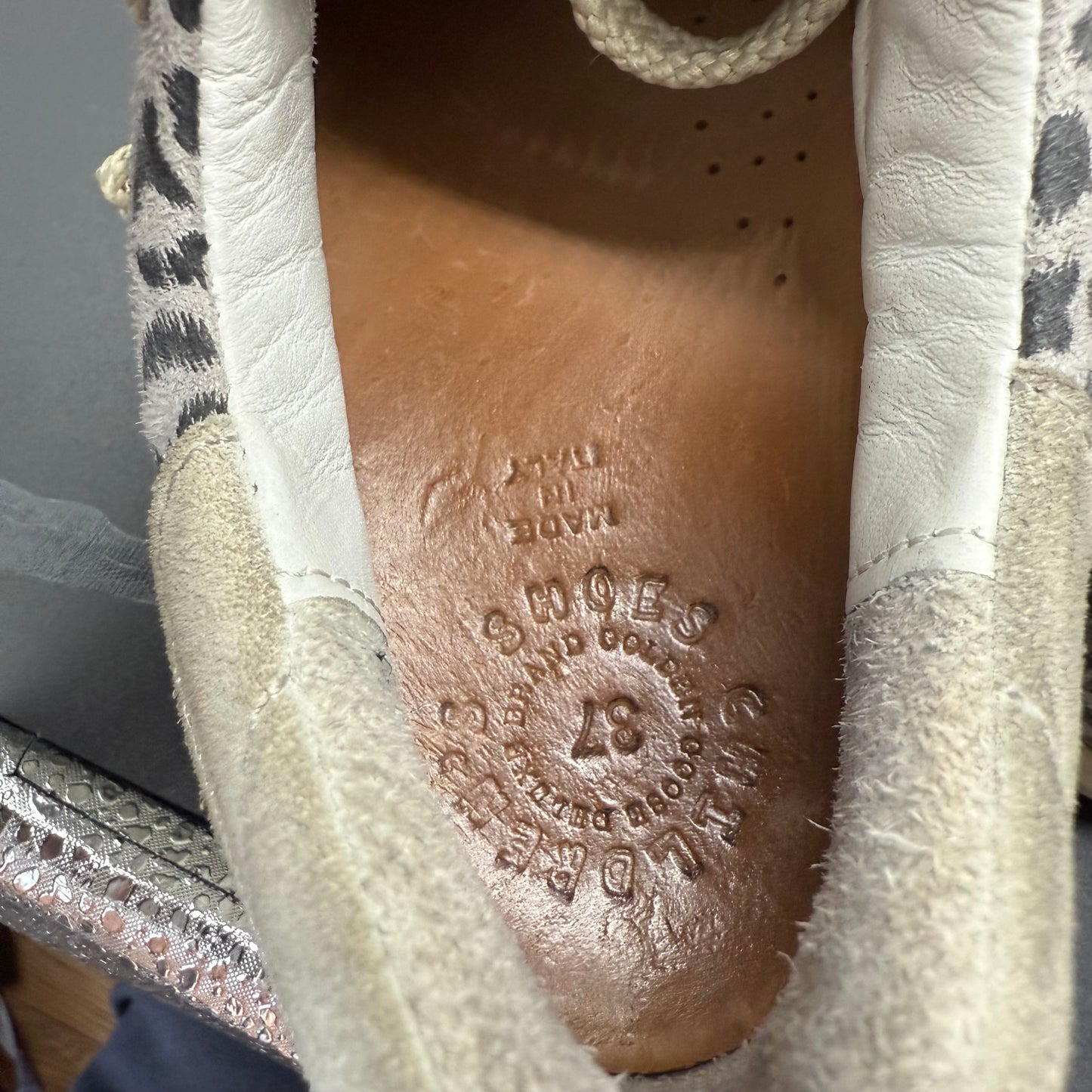 Golden Goose Superstar - Leopard Crème