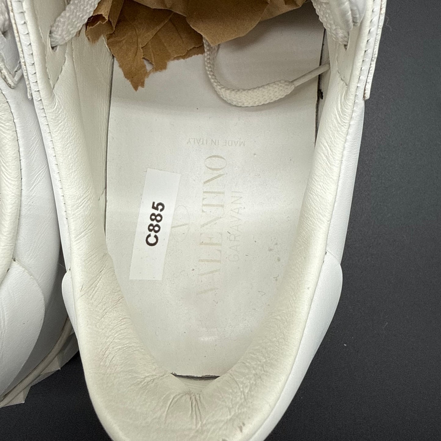 Valentino Open - Blanc Rose Métallique C885