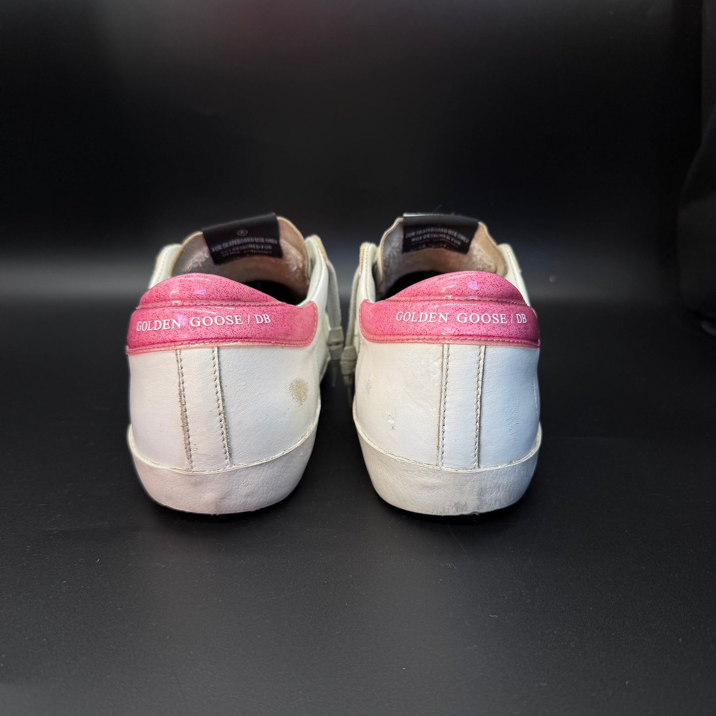 Golden Goose Superstar - Blanc/Rose ◾️