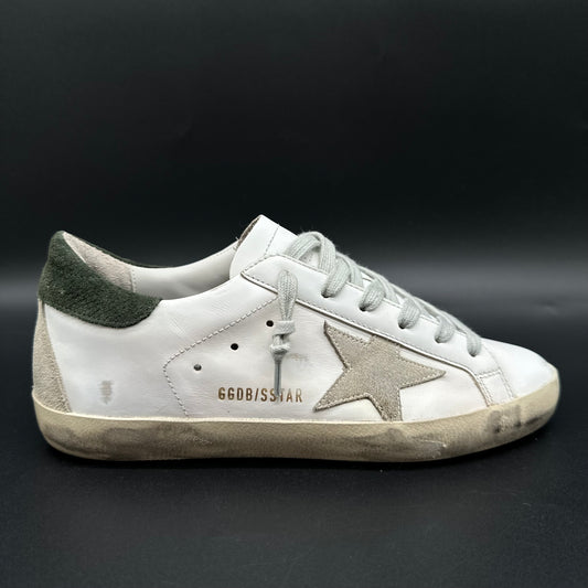 Golden Goose Superstar - Blanc Vert Beige C1313