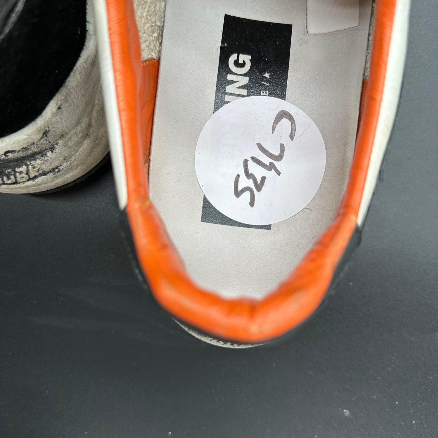 Golden Goose Running - Beige Noir Orange C1435