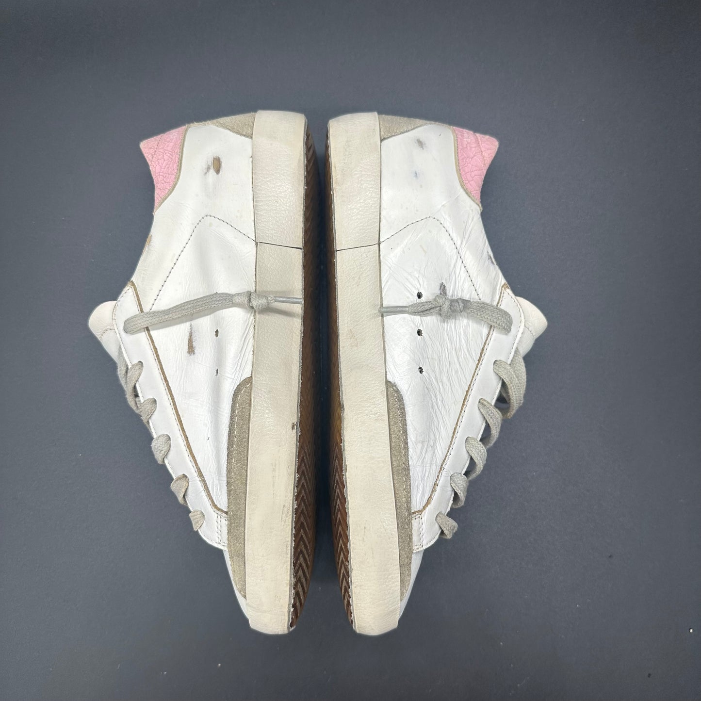 Golden Goose Superstar - Rose/Blanc ▪️