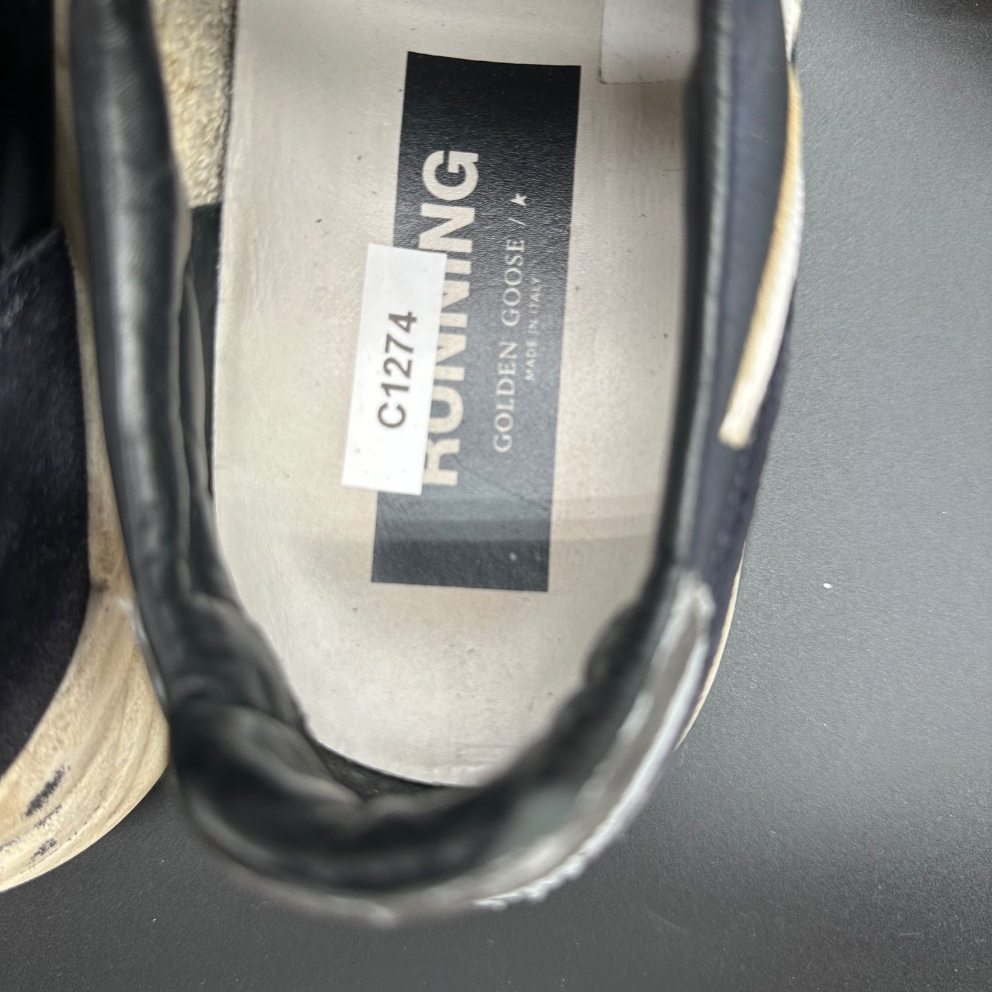 Golden Goose Running - Bleu Blanc C1274