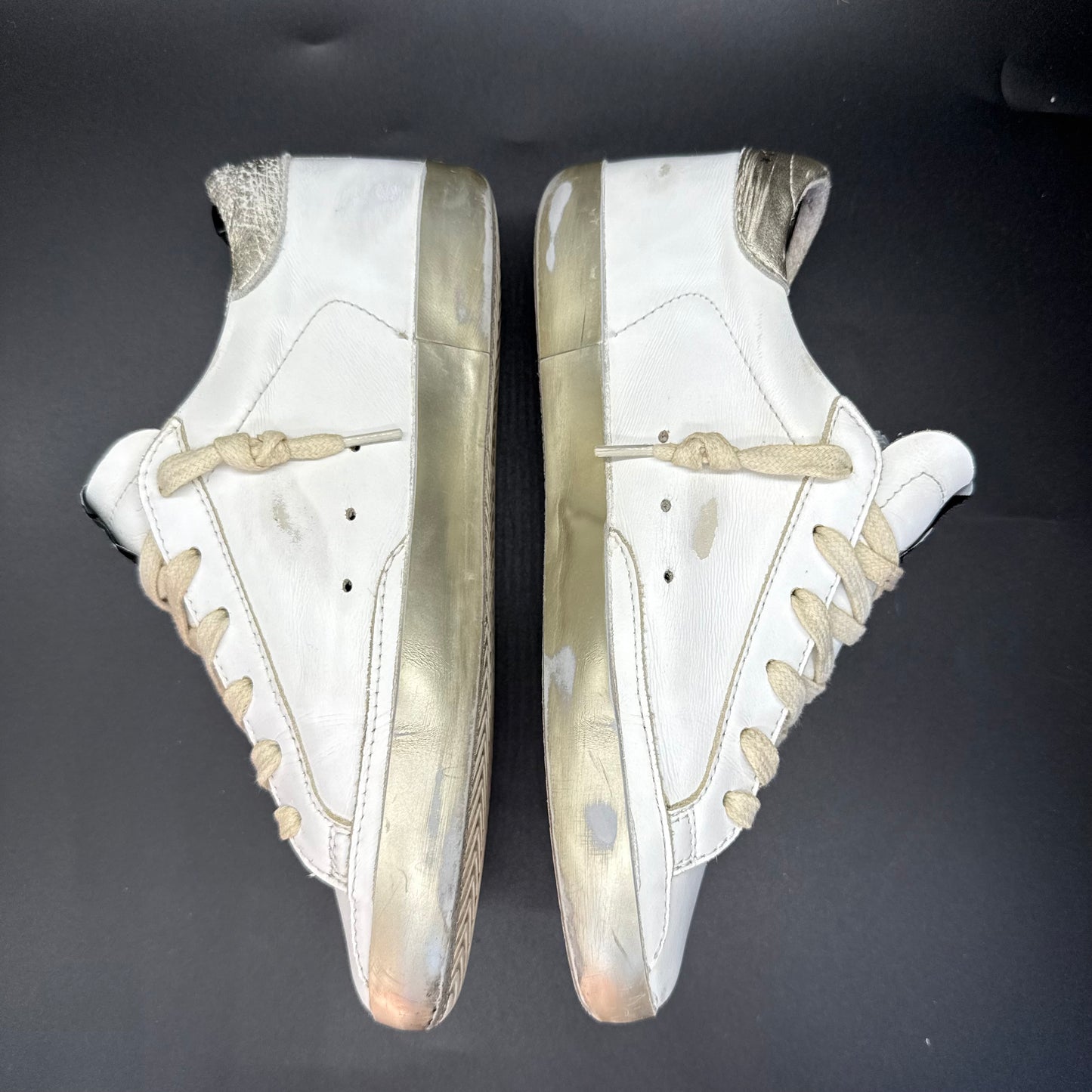Golden Goose Superstar - Blanc/Or ◼️