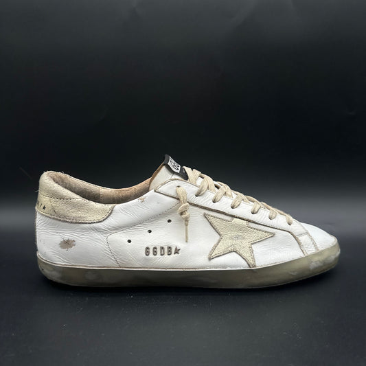 Golden Goose Superstar - Blanc Or C1237