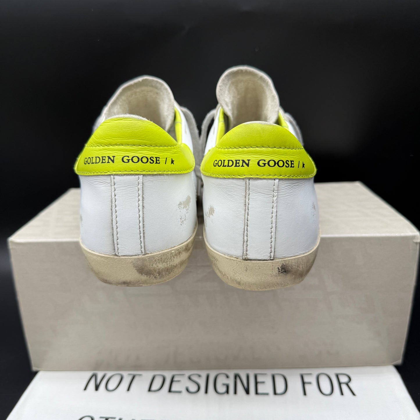 Golden Goose Superstar - Blanc Jaune