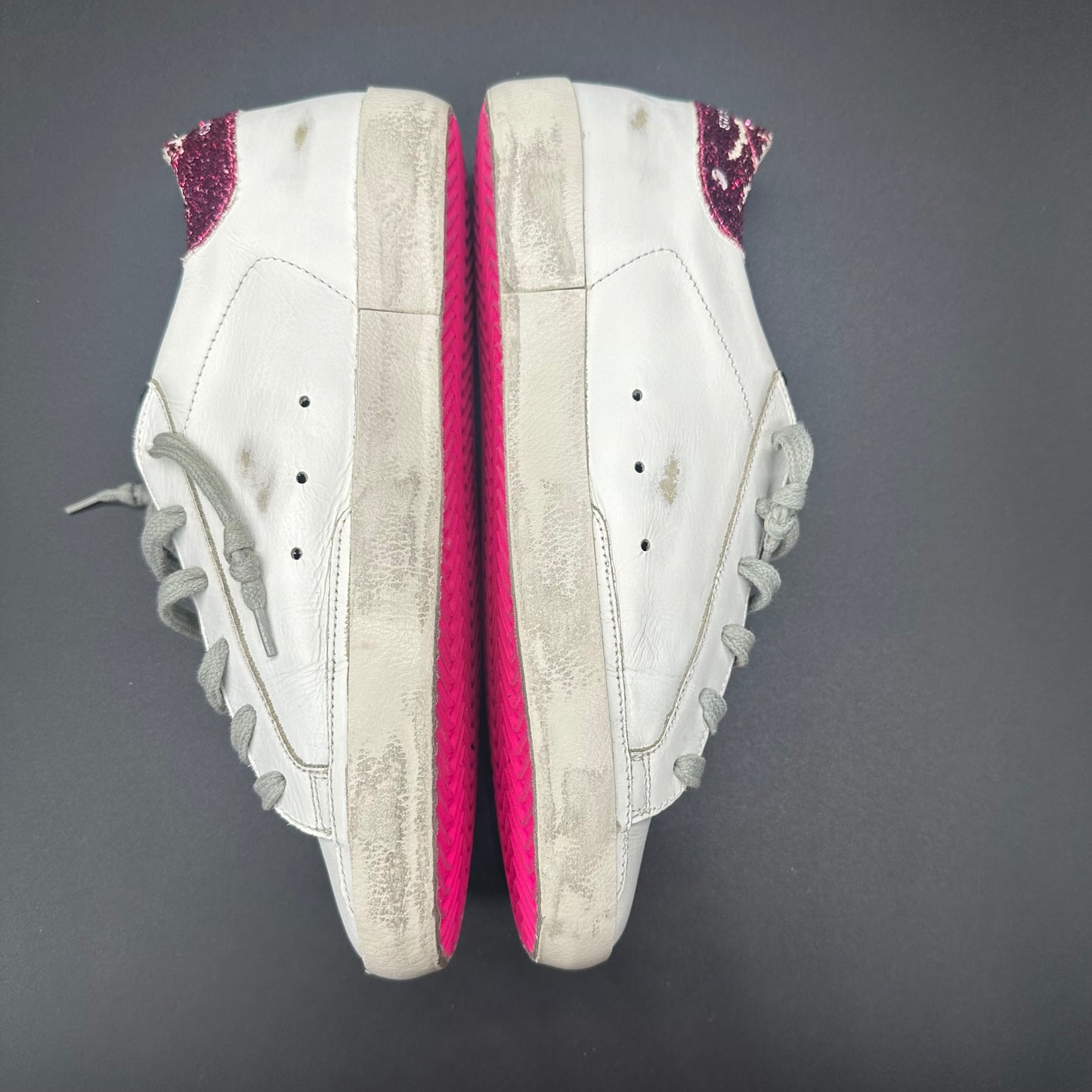 Golden Goose Superstar - Rose/ Blanc ▪️