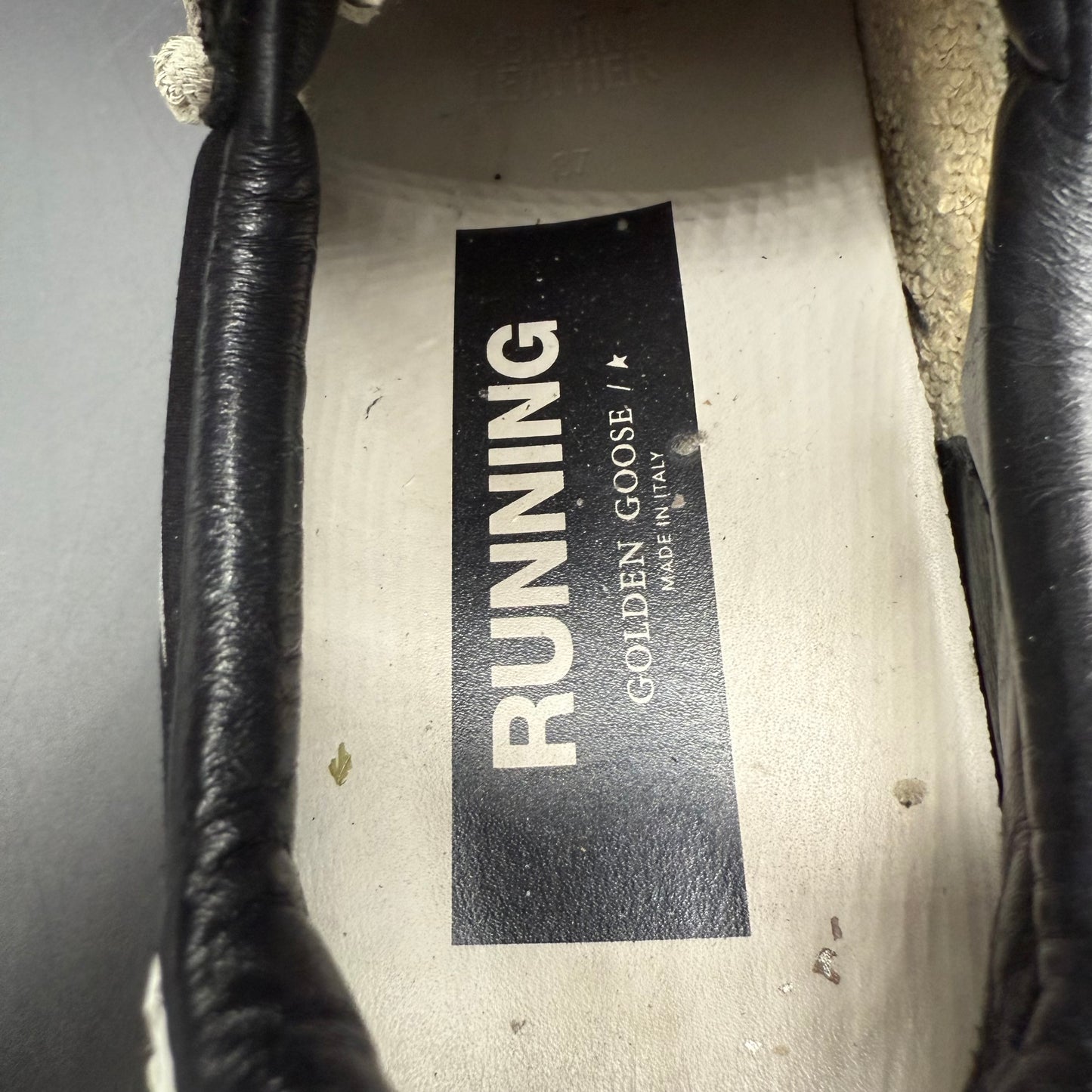 Golden Goose Running - Noir Gris