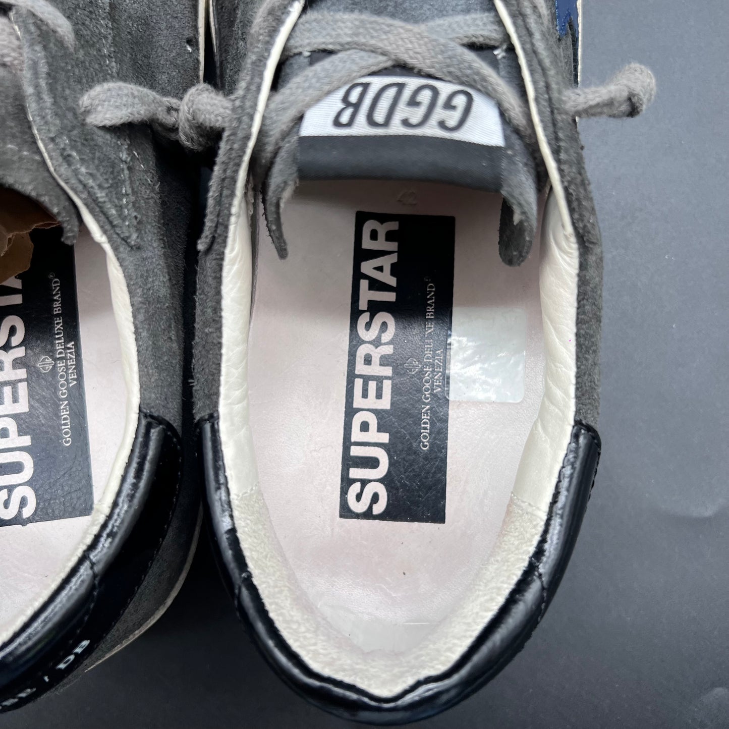 Golden Goose Superstar - Noir Bleu K18