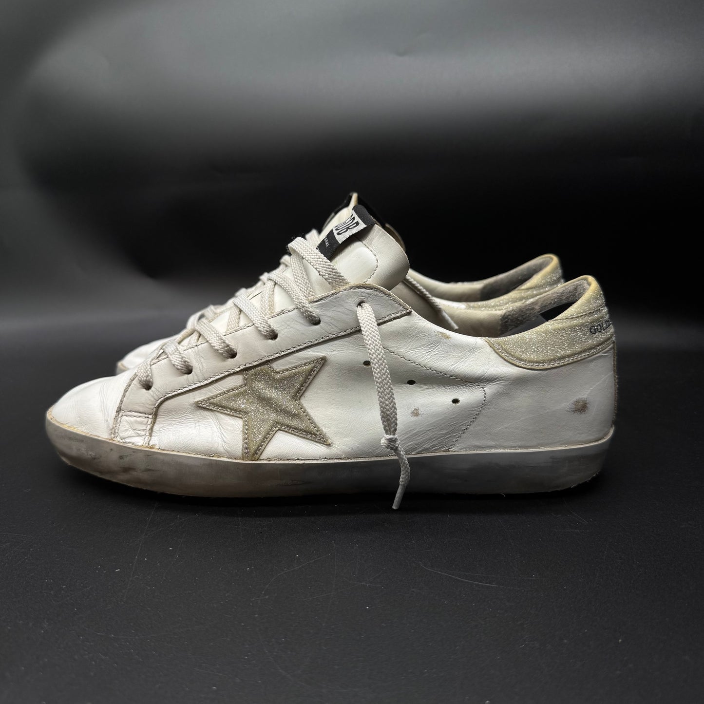 Golden Goose Superstar - Blanc/ Argent ▫️