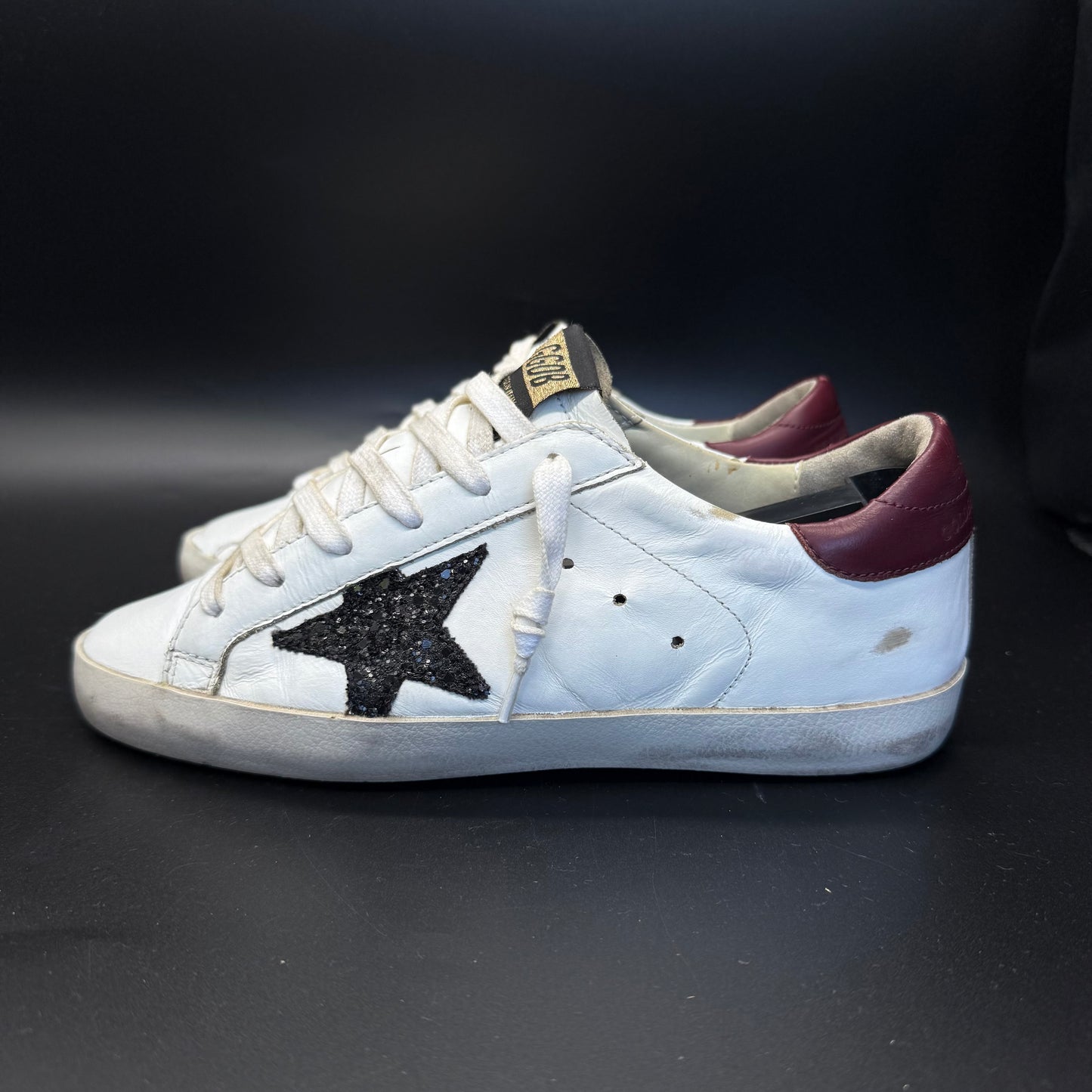 Golden Goose Superstar - Blanc/Pailettes ◾️