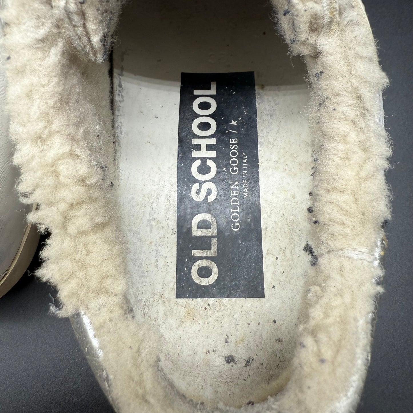 Golden Goose Old School - Leopard Moumoute