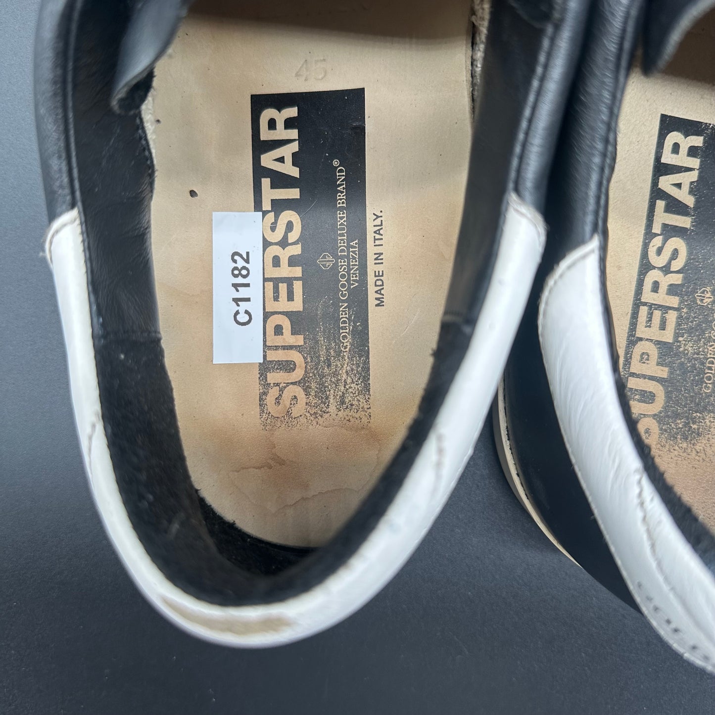 Golden Goose Superstar - Noir Blanc C1182