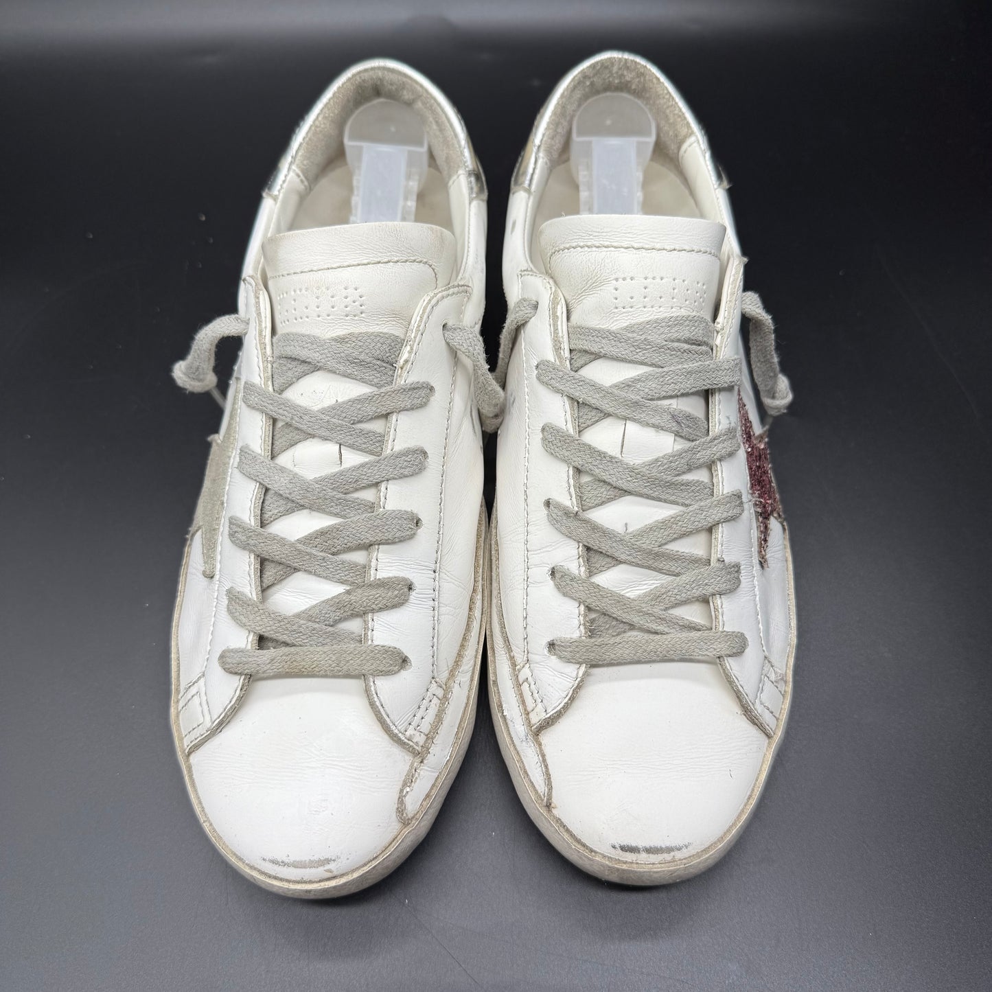 Golden Goose Superstar - Blanc Gris Rose Paillette (Limited Edition)