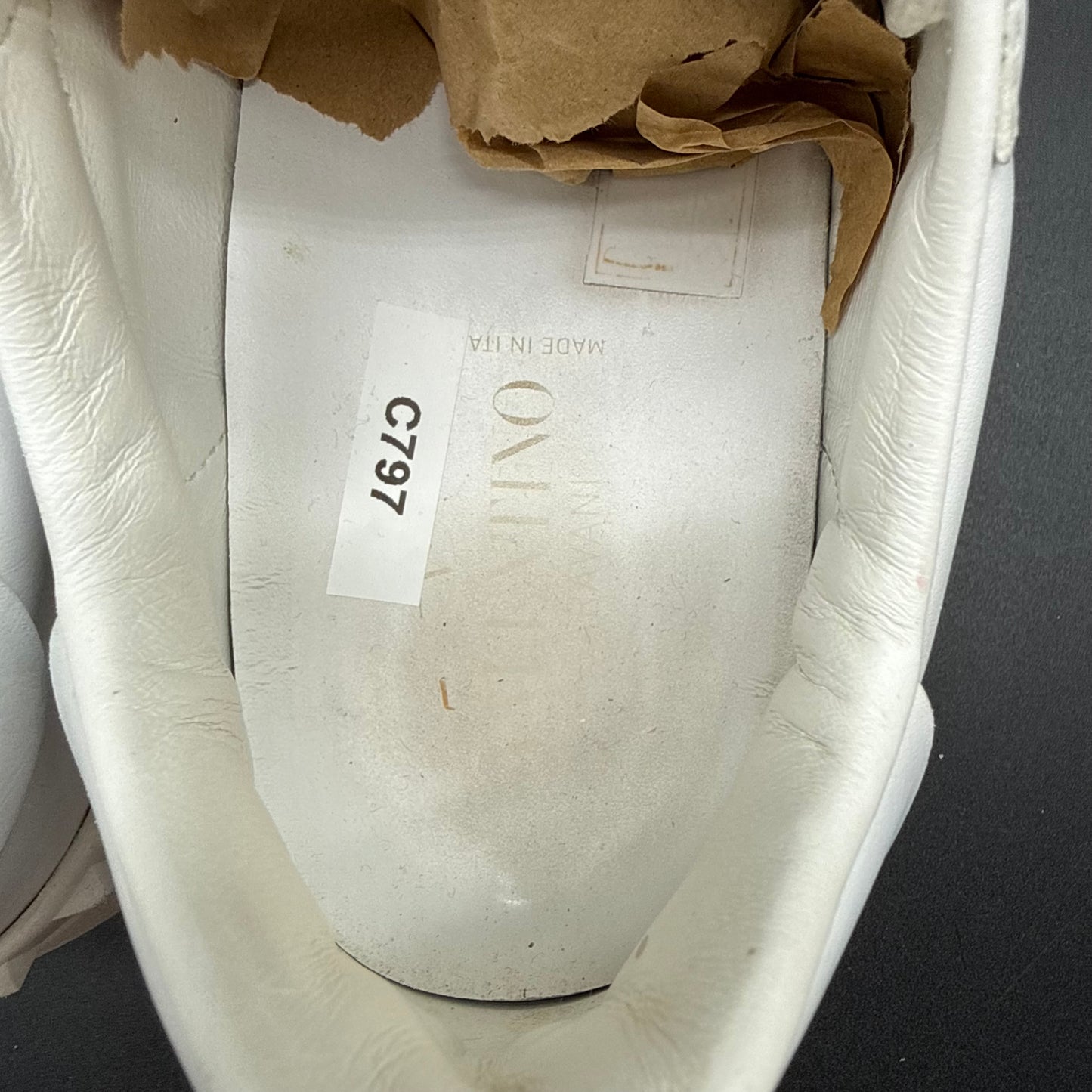 Valentino Open - Blanc Or C797