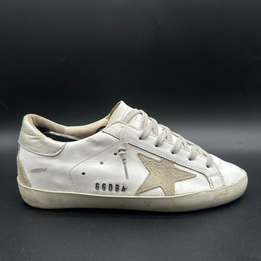 Golden Goose Superstar - Blanc Argent Beige C1261