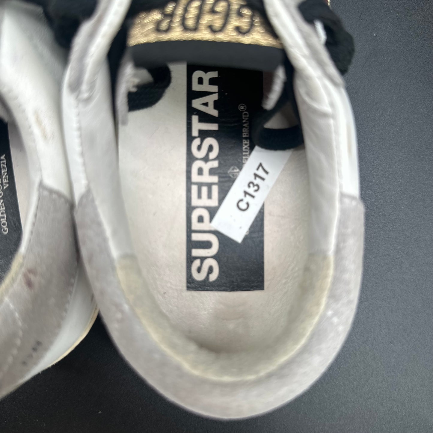 Golden Goose Superstar - Blanc Beige Bordeaux C1317