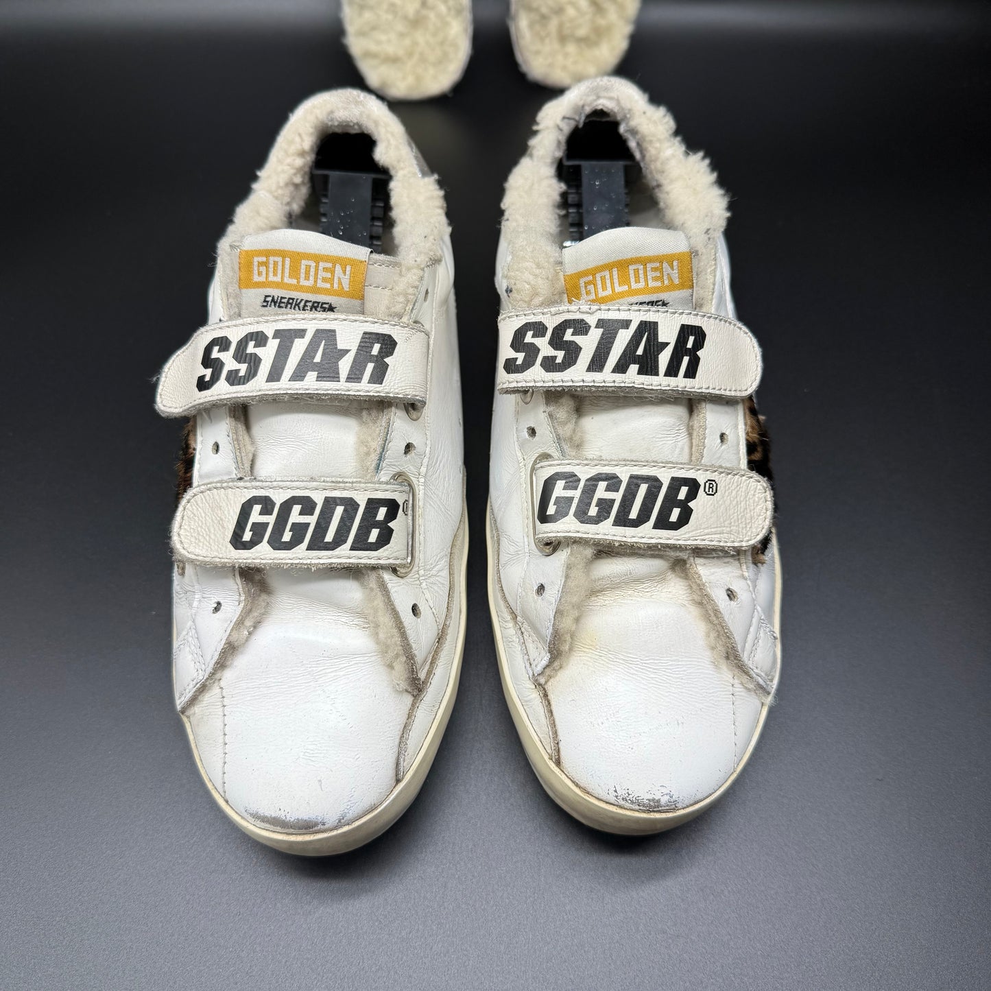 Golden Goose Old School - Leopard Moumoute