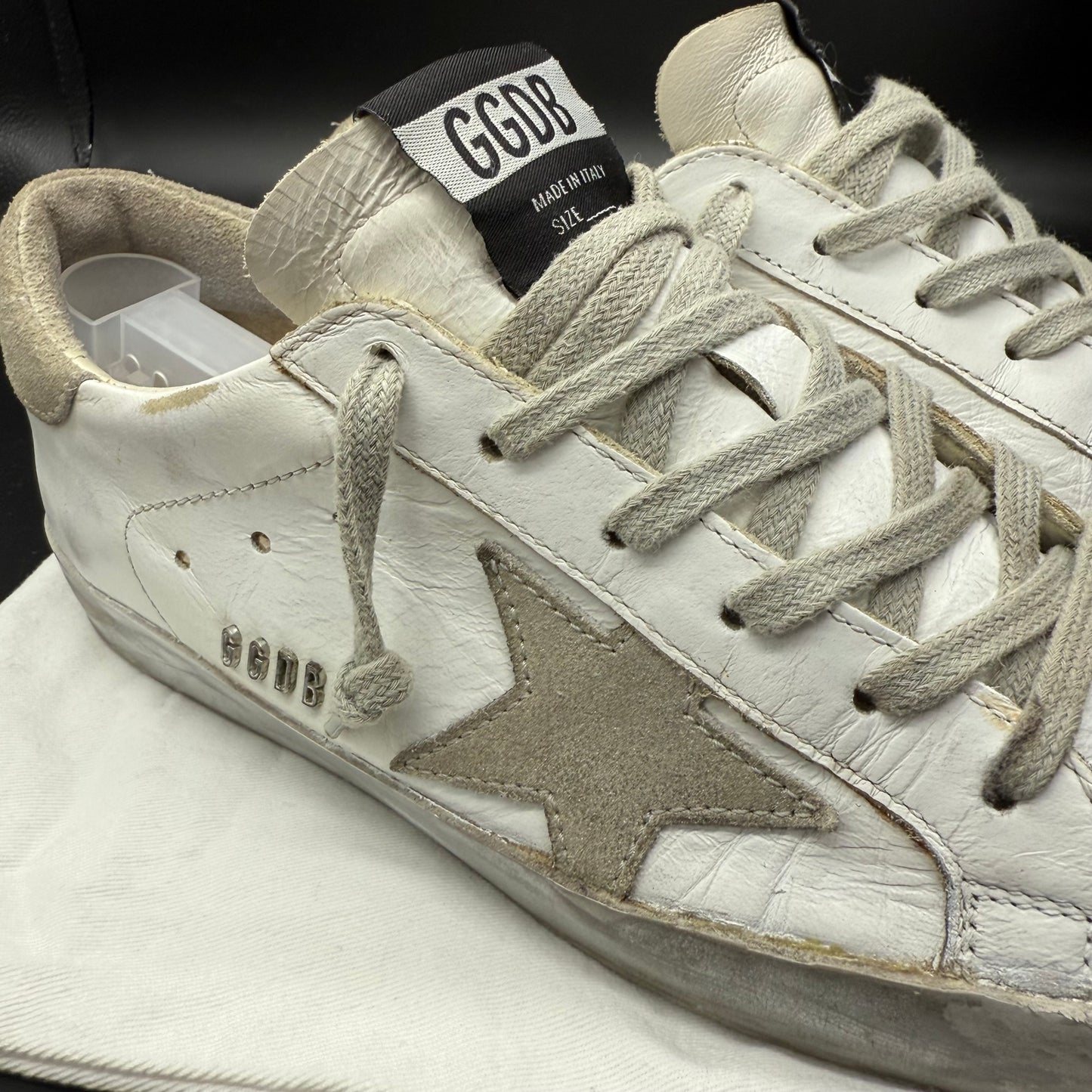 Golden Goose Superstar - Blanc Argenté