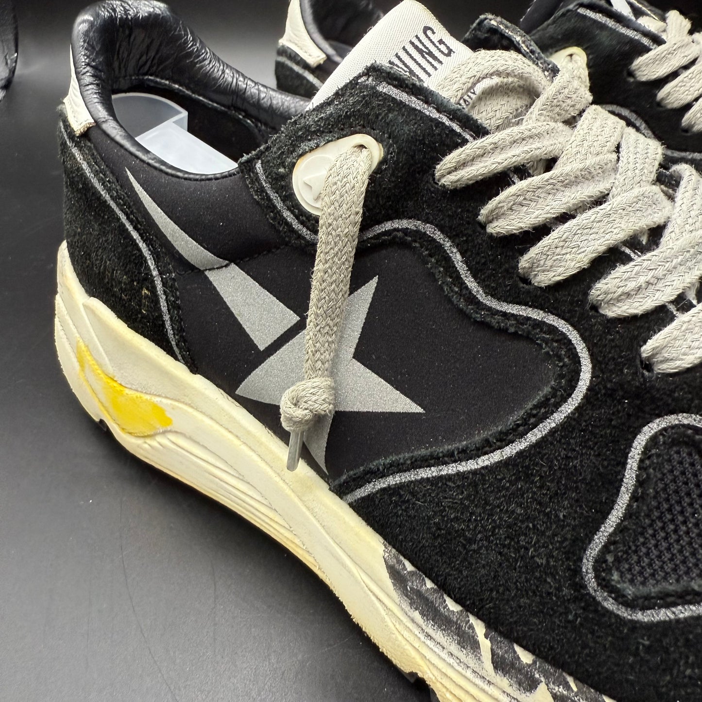 Golden Goose Running - Noir Gris