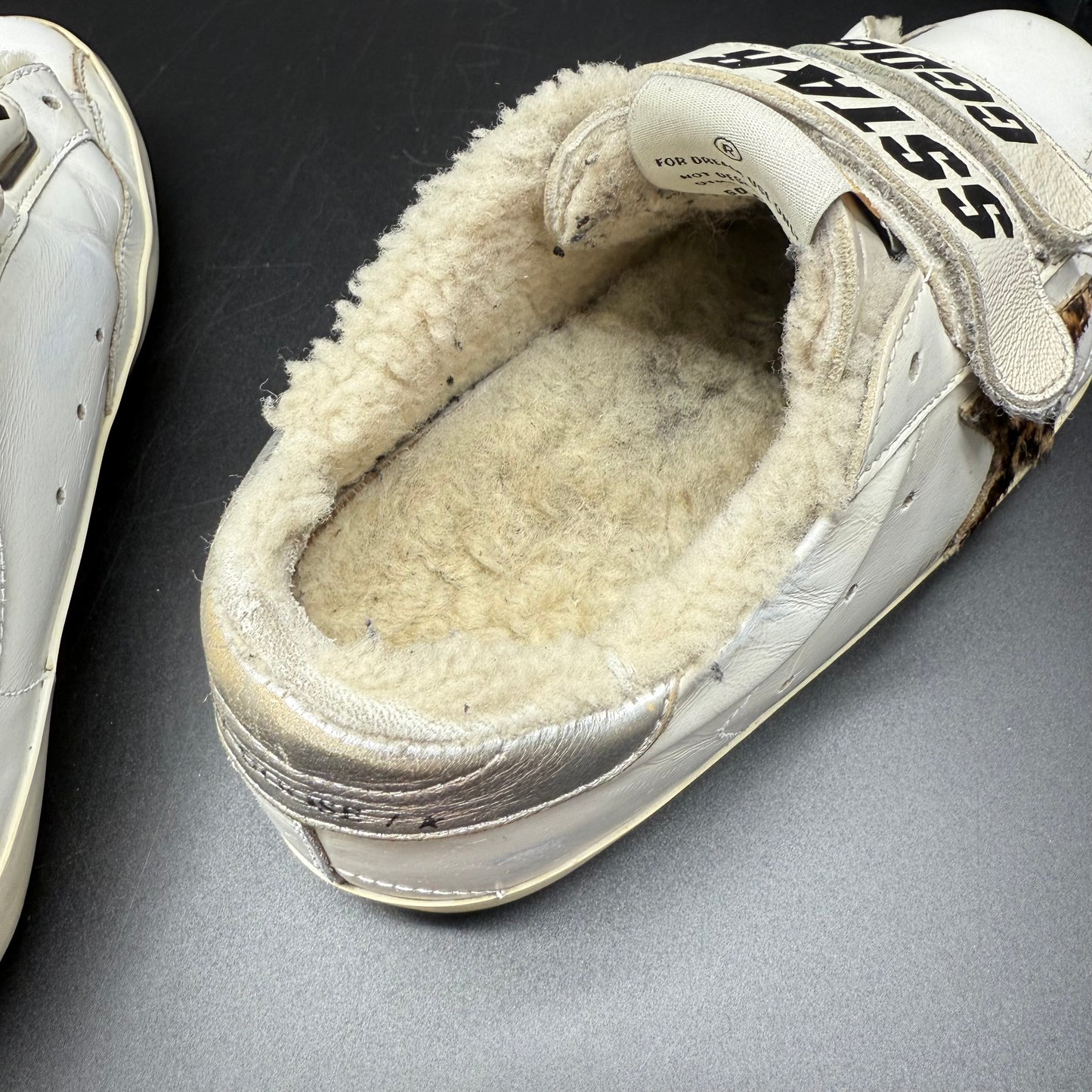 Golden Goose Old School - Leopard Moumoute