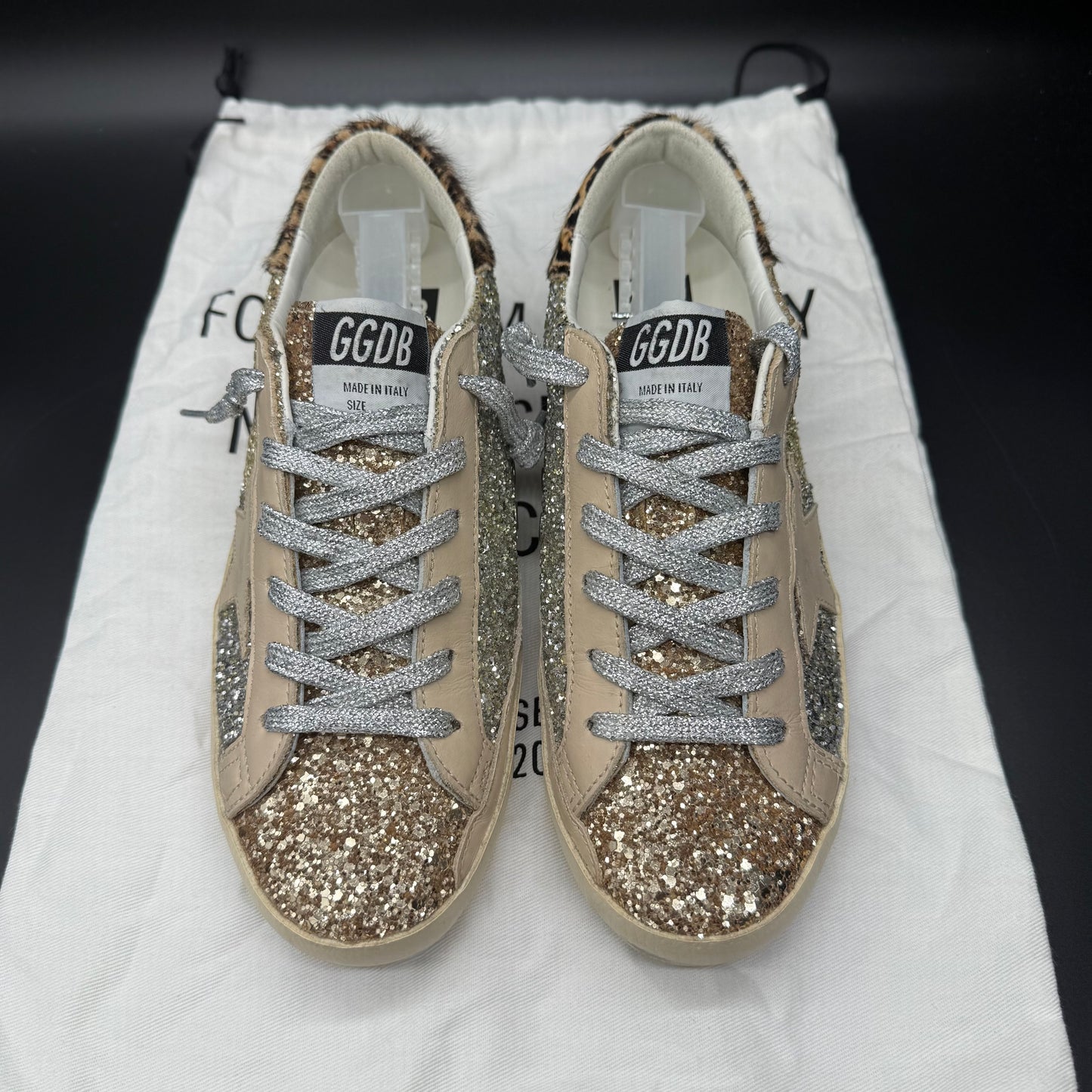 Golden Goose Superstar - Paillette Léopard