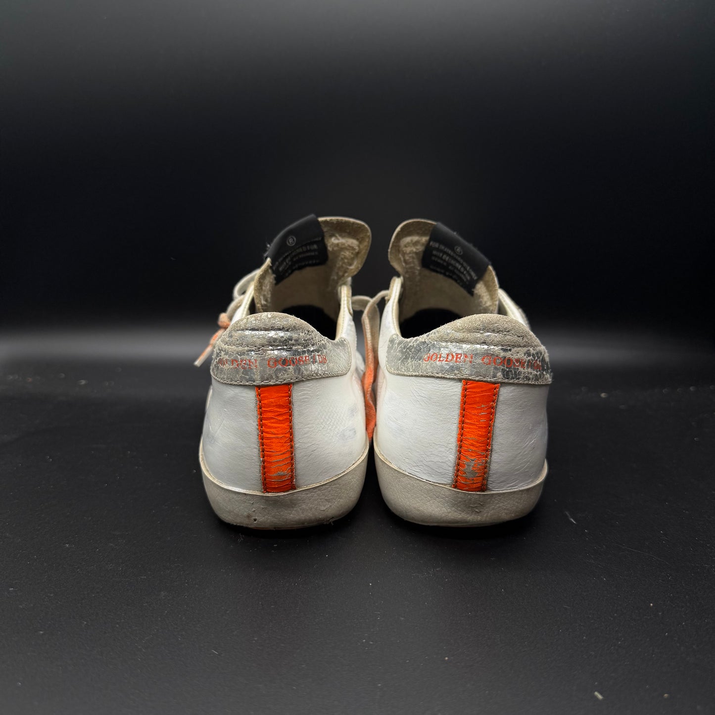 Golden Goose Superstar - Blanc/ Orange