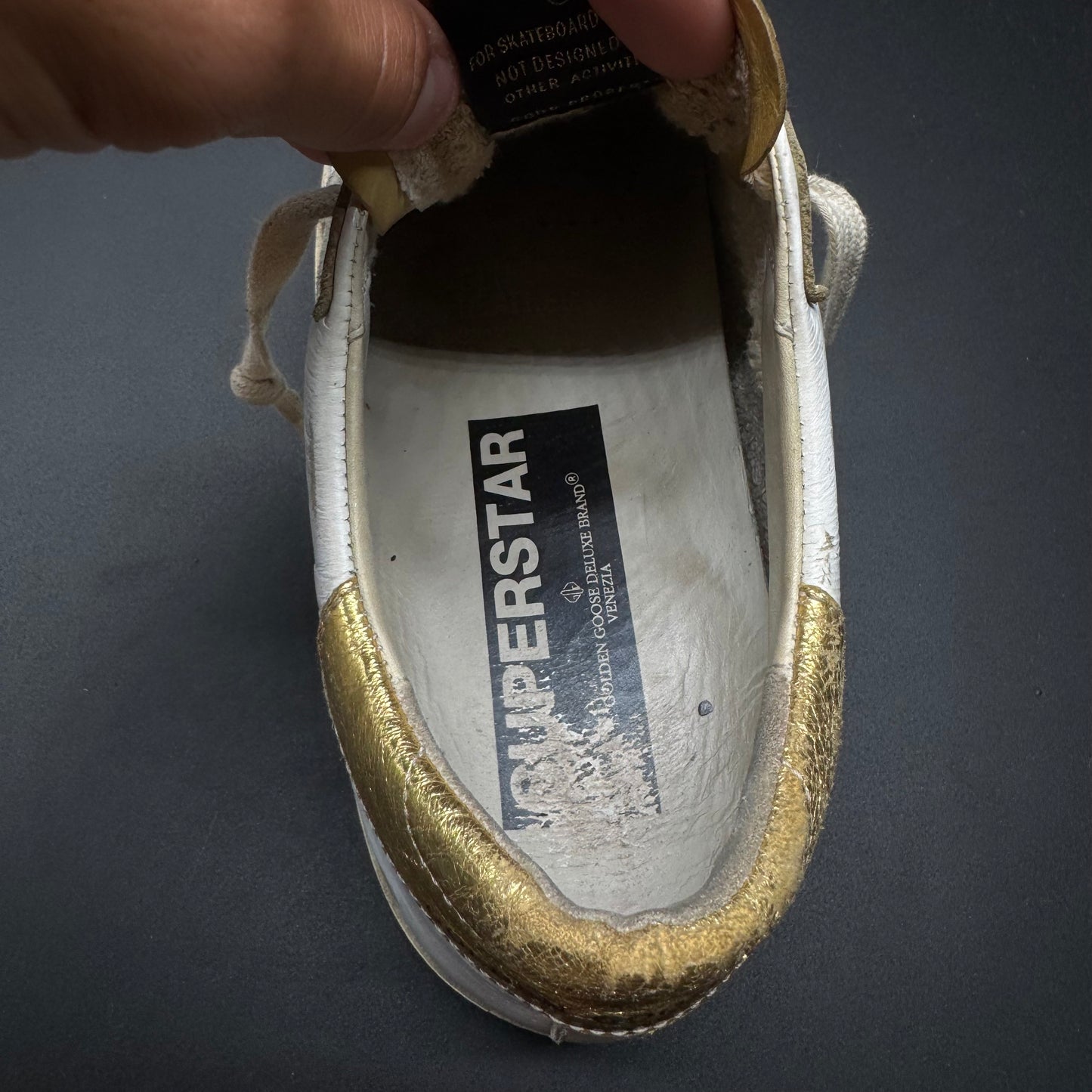 Golden Goose Superstar - Blanc/ Or ▫️