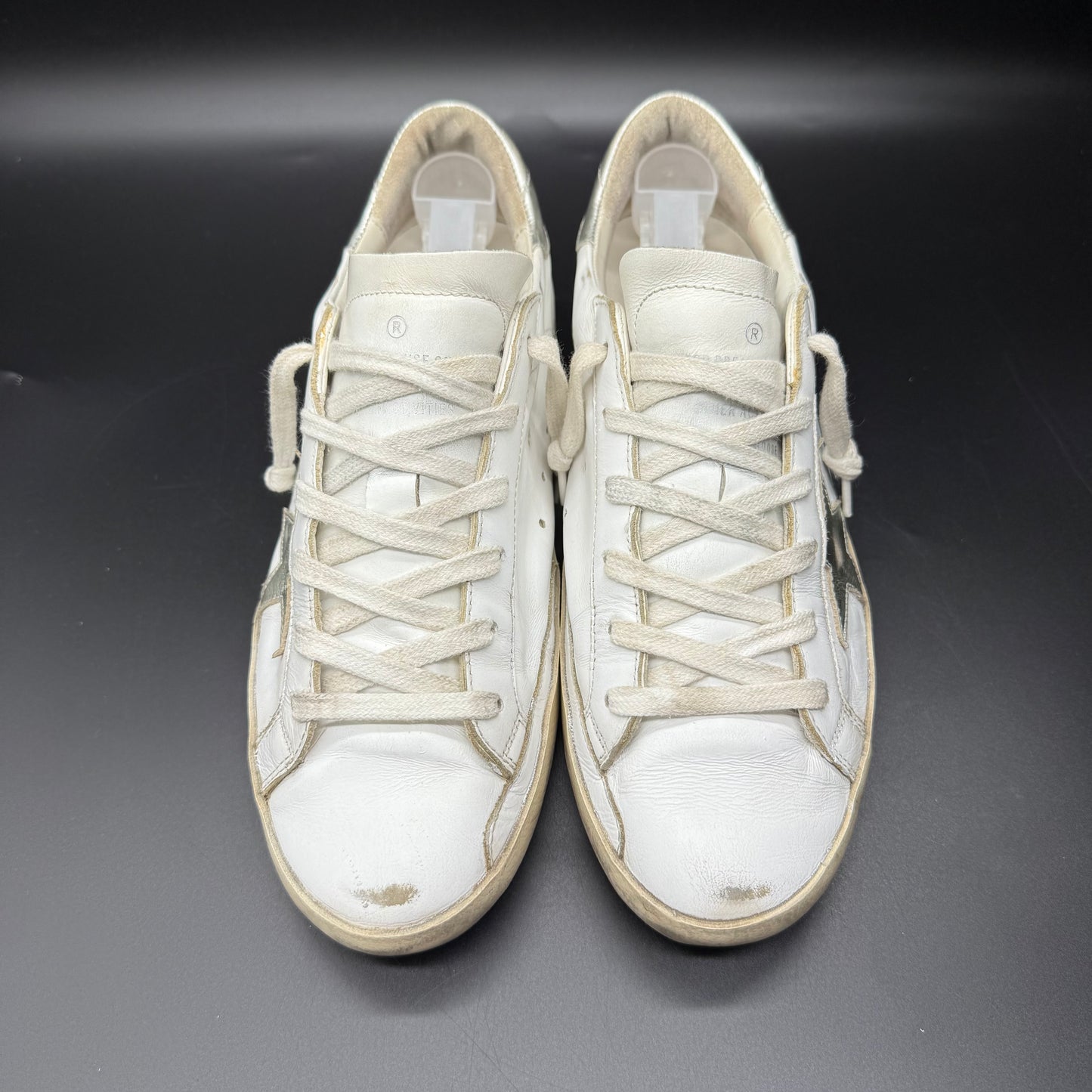 Golden Goose Superstar - Blanc Argenté