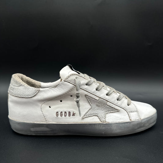 Golden Goose Superstar - Blanc Argent C1119