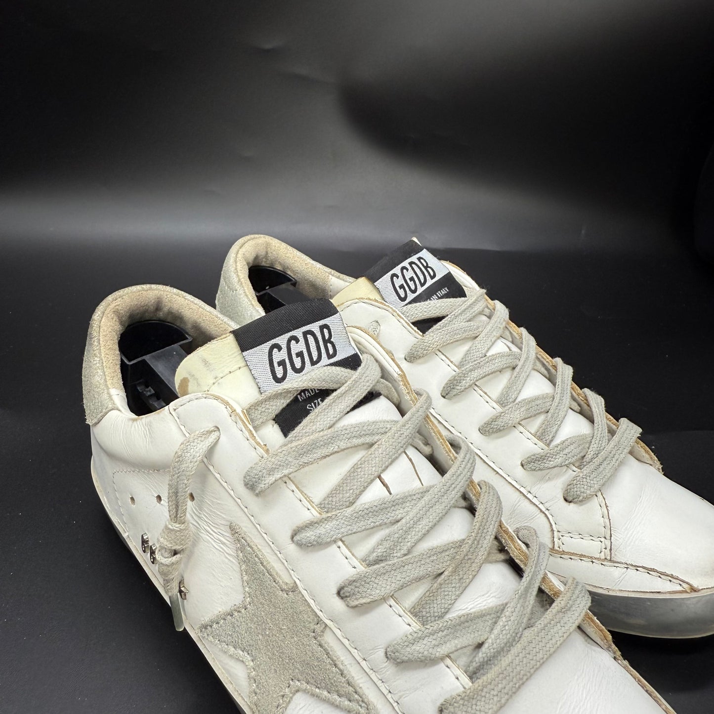 Golden Goose Superstar - Blanc/Argent ◾️