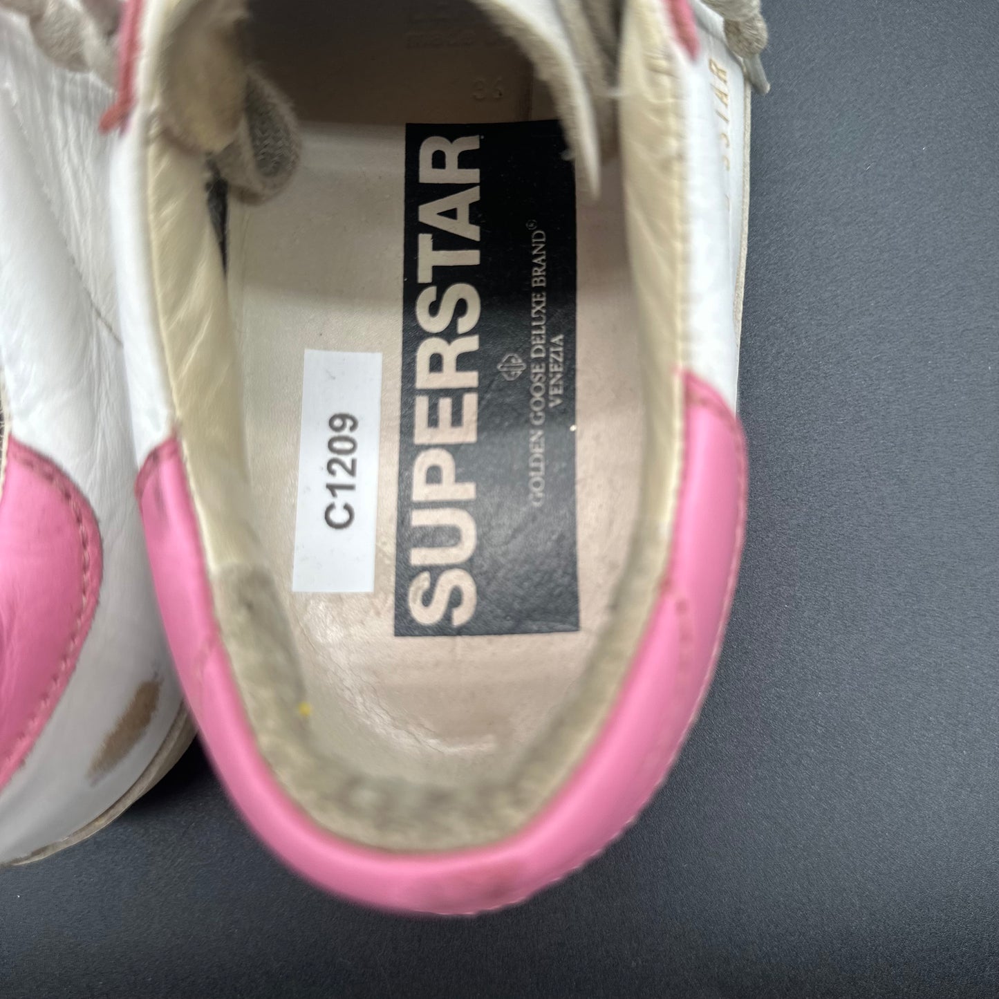 Golden Goose Superstar - Blanc Rose C1209