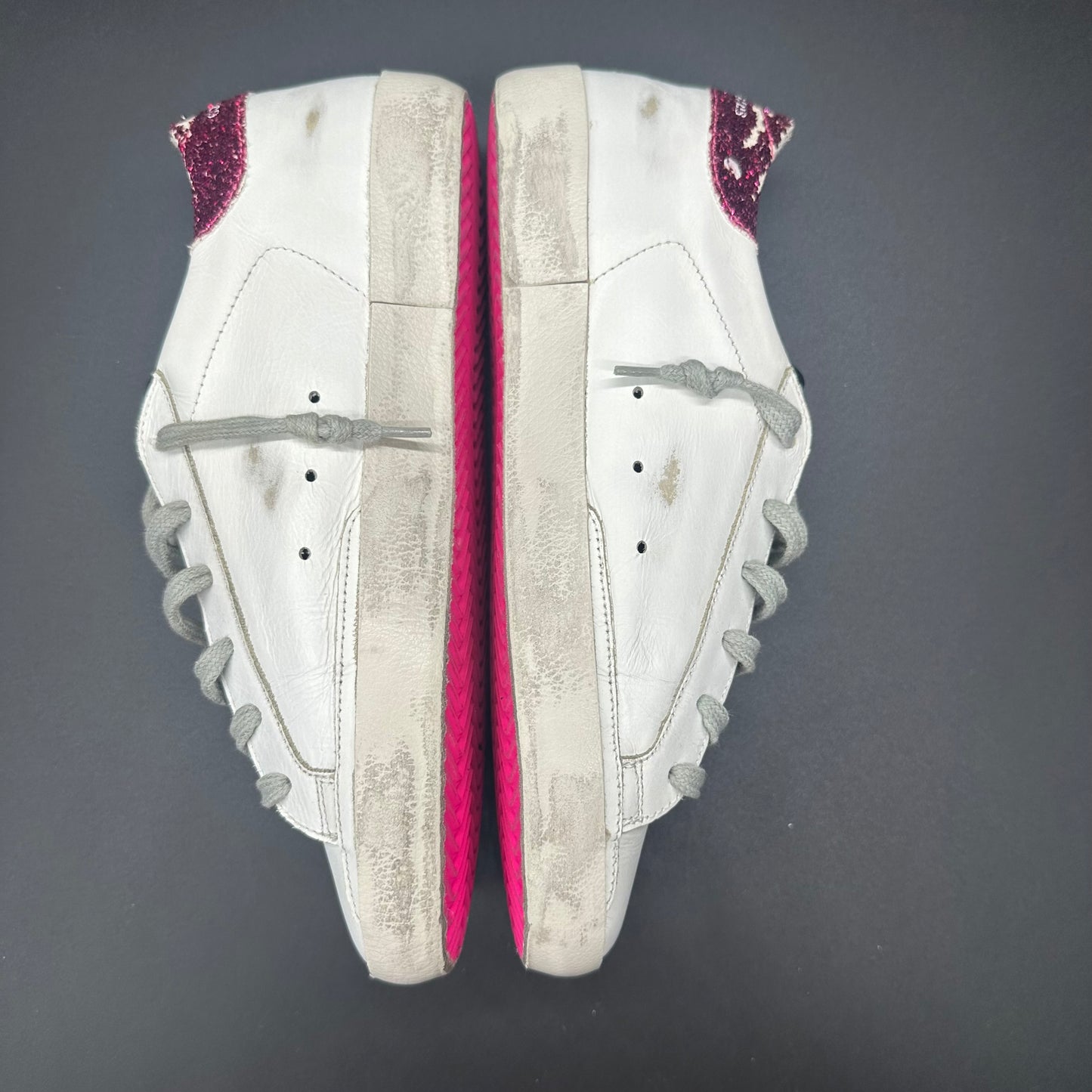 Golden Goose Superstar - Rose/ Blanc ▪️