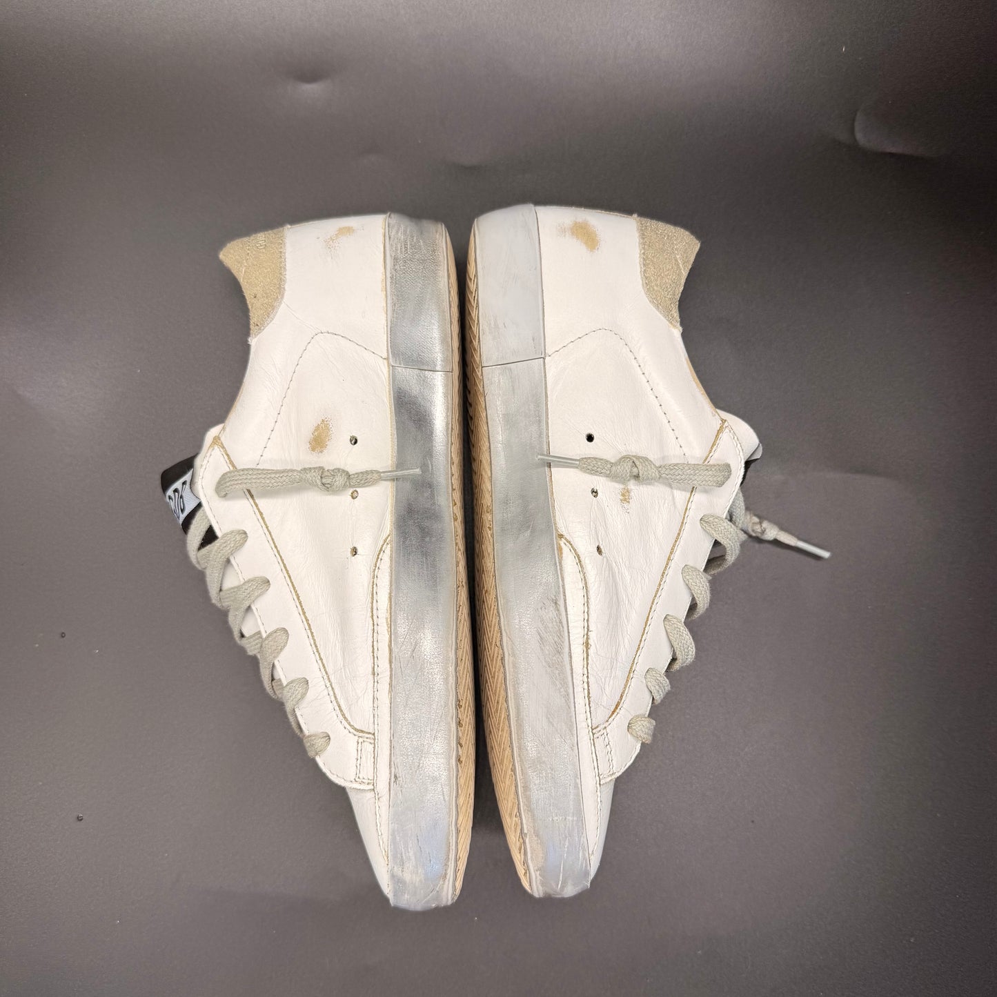 Golden Goose Superstar - Blanc/Argent ◼️