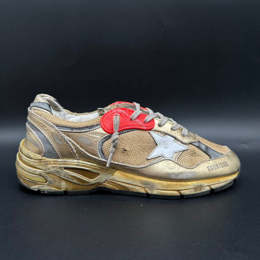Golden Goose Dad-Star - Or Gris Rouge J010