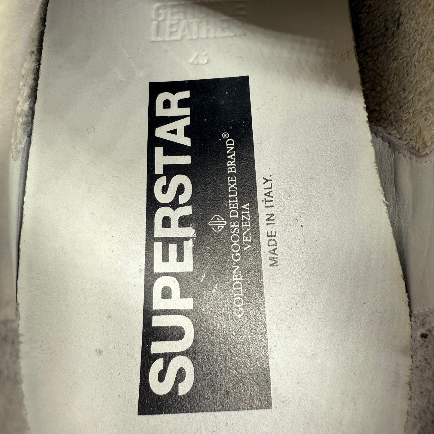 Golden Goose Superstar - Blanc Argent