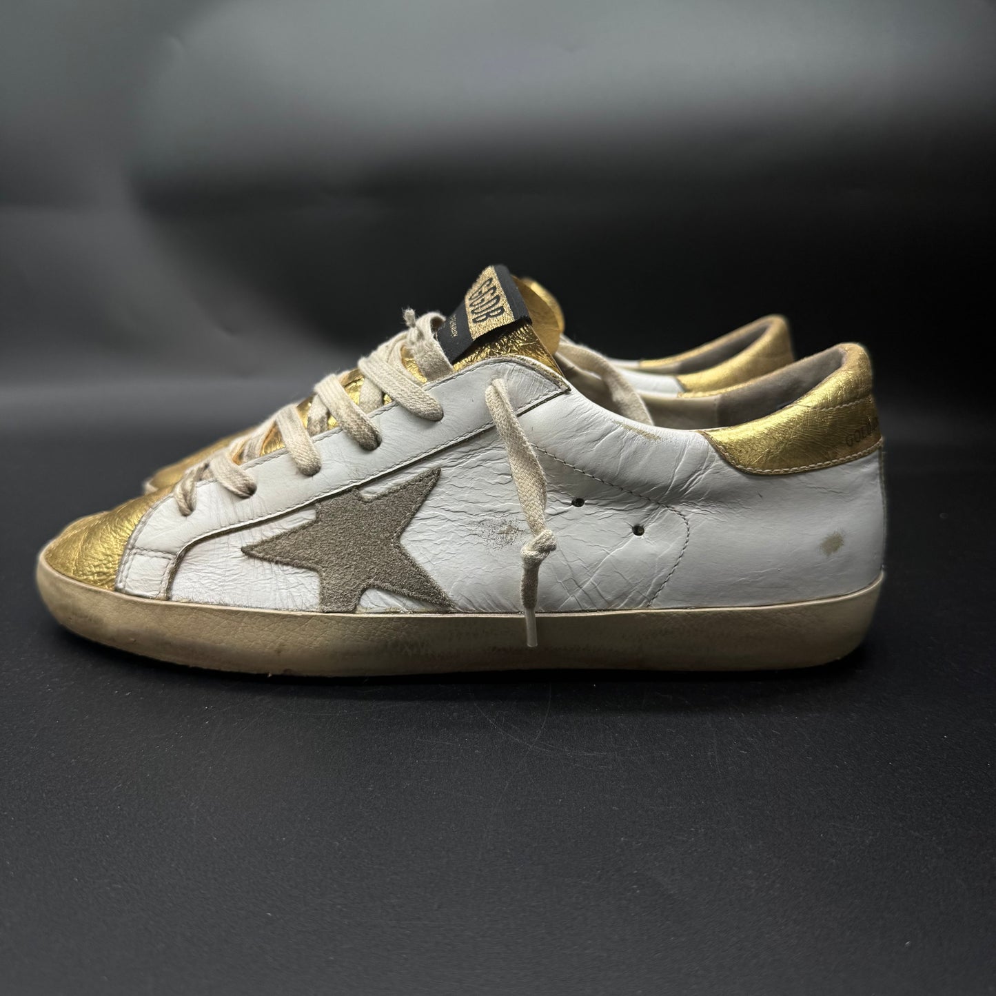 Golden Goose Superstar - Blanc/ Or ▫️