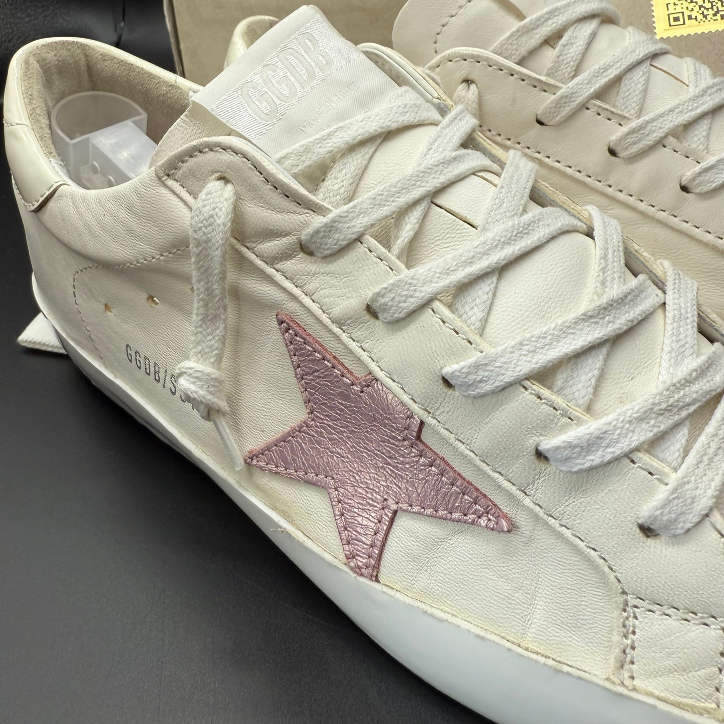 Golden Goose Superstar - Blanc Rose Brillant