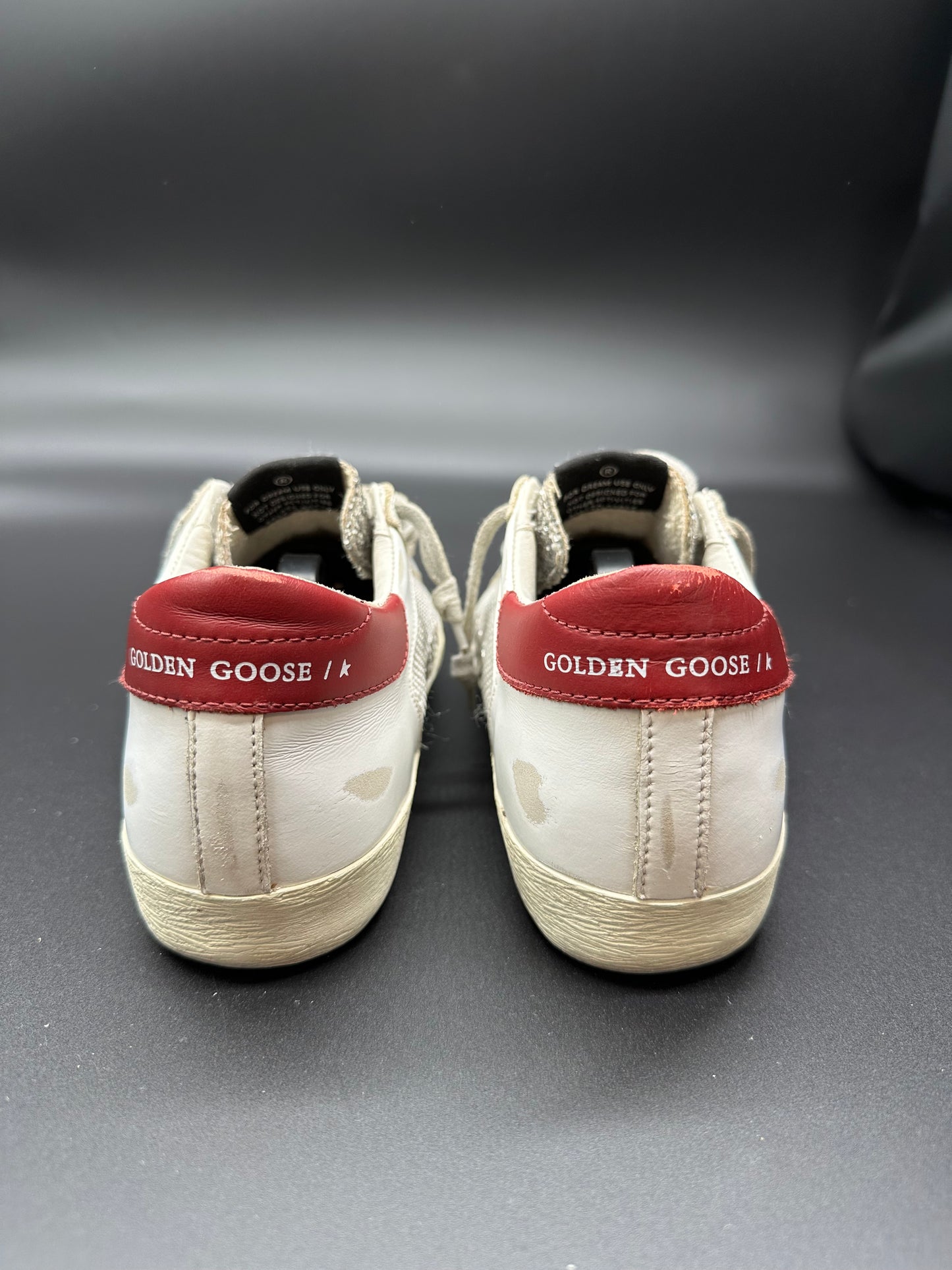 Golden Goose Superstar - Blanc/Paillette ◾️