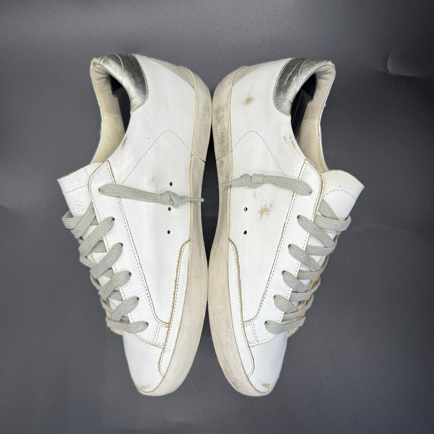 Golden Goose Superstar - Blanc/Argent ◼️
