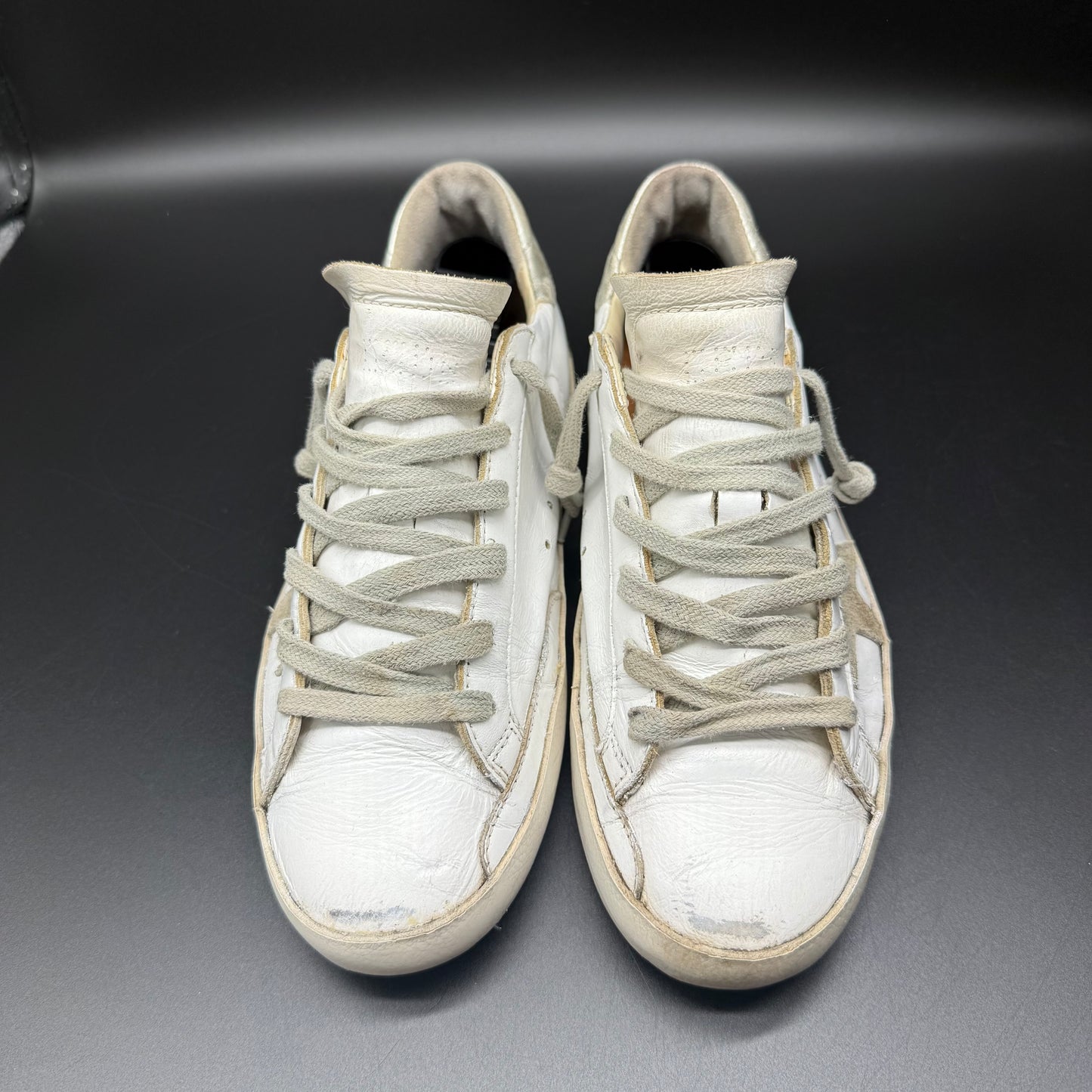 Golden Goose Superstar - Blanc Argent