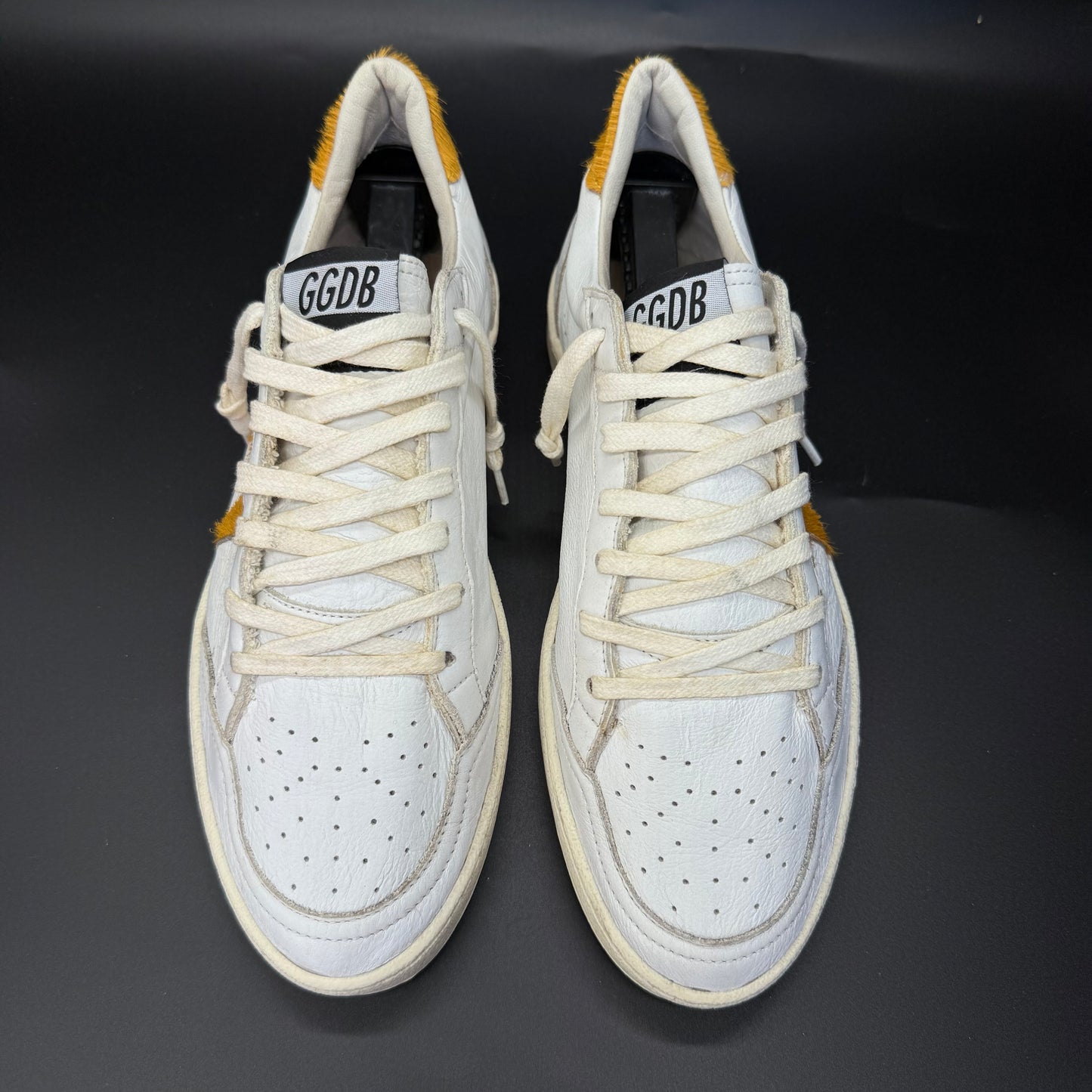 Golden Goose Ballstar - Blanc/Jaune◾️